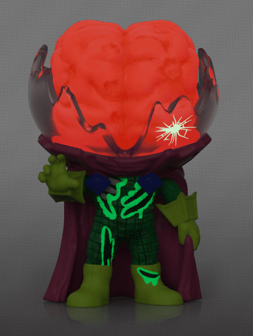 Zombie Mysterio (Glow In The Dark) #660 Funko Pop! - Marvel Zombies - Walmart Exclusive - Image 3
