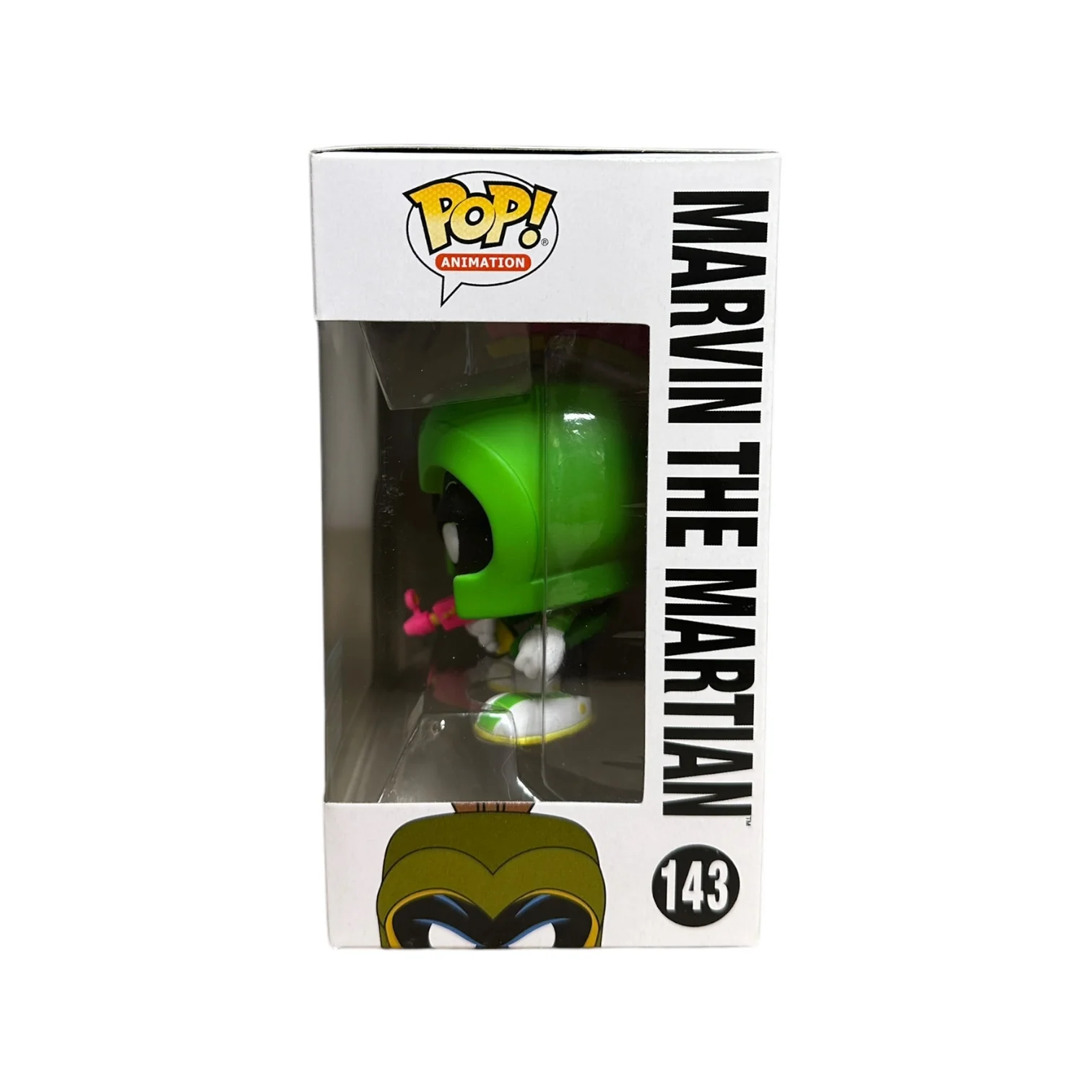 Marvin The Martian #143 (Neon Lime) Funko Pop! - Duck Dodgers - SDCC 2017 Saturday Morning Cartoons Exclusive LE1000 Pcs - Condition 9/10 - Image 2