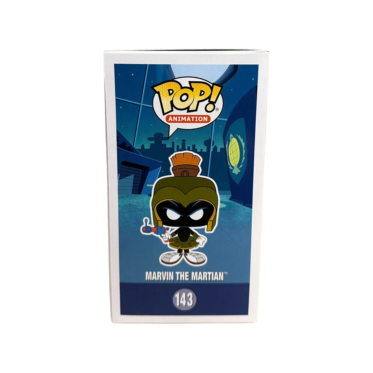 Marvin The Martian #143 (Neon Lime) Funko Pop! - Duck Dodgers - SDCC 2017 Saturday Morning Cartoons Exclusive LE1000 Pcs - Condition 9/10 - Image 4