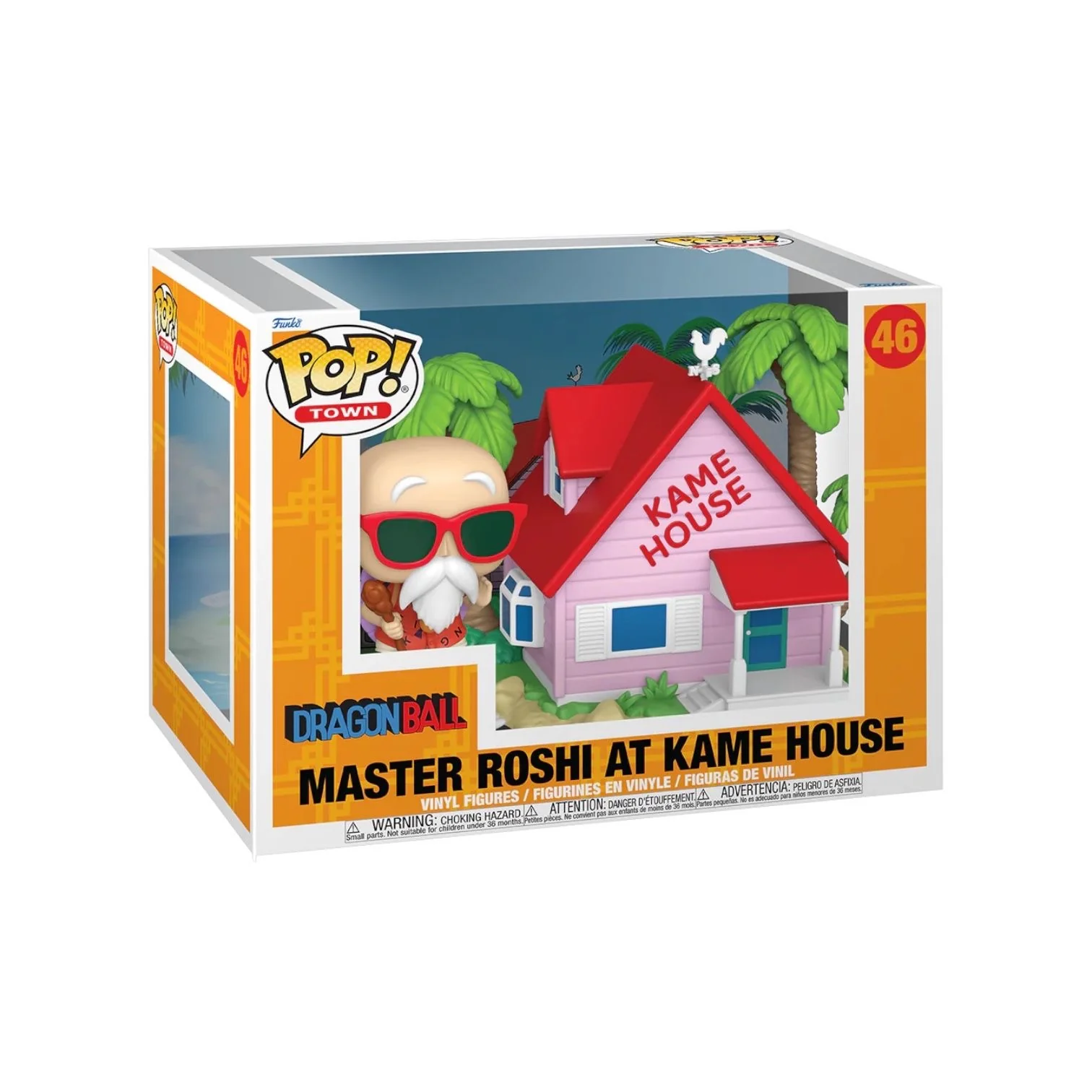 Master Roshi at Kame House #46 Funko Pop Town - Dragonball - PREORDER