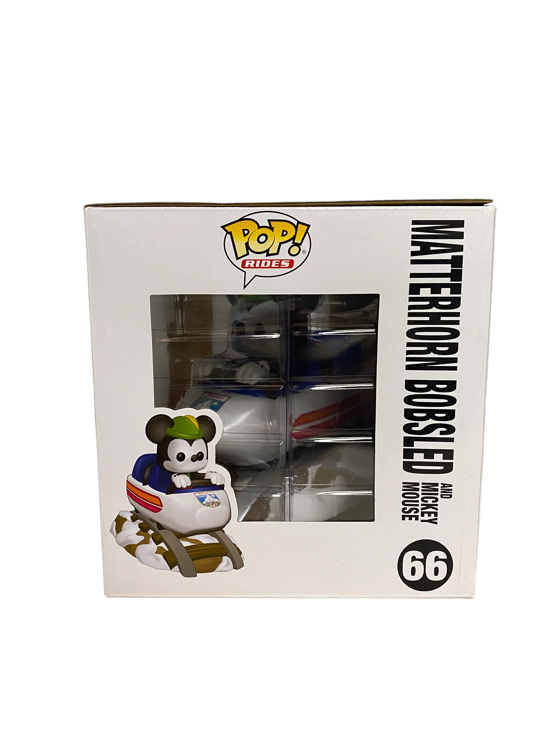 Matterhorn Bobsled And Mickey Mouse #66 Funko Pop Ride! - Disney - NYCC 2019 Exclusive LE1500 Pcs - Condition 8.5/10 - Image 3