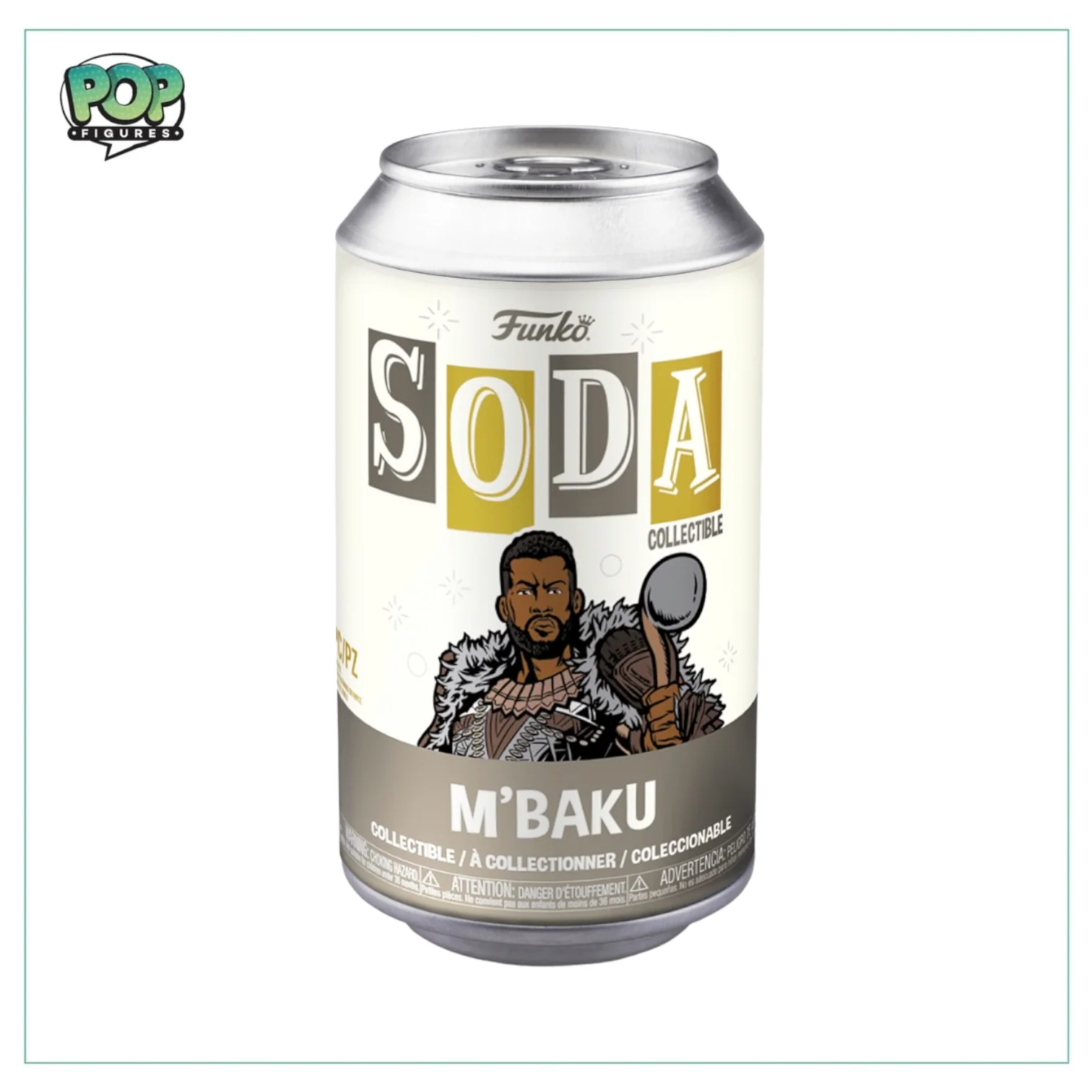 M'Baku Funko Soda Vinyl Figure! - Marvel - Chance Of Chase