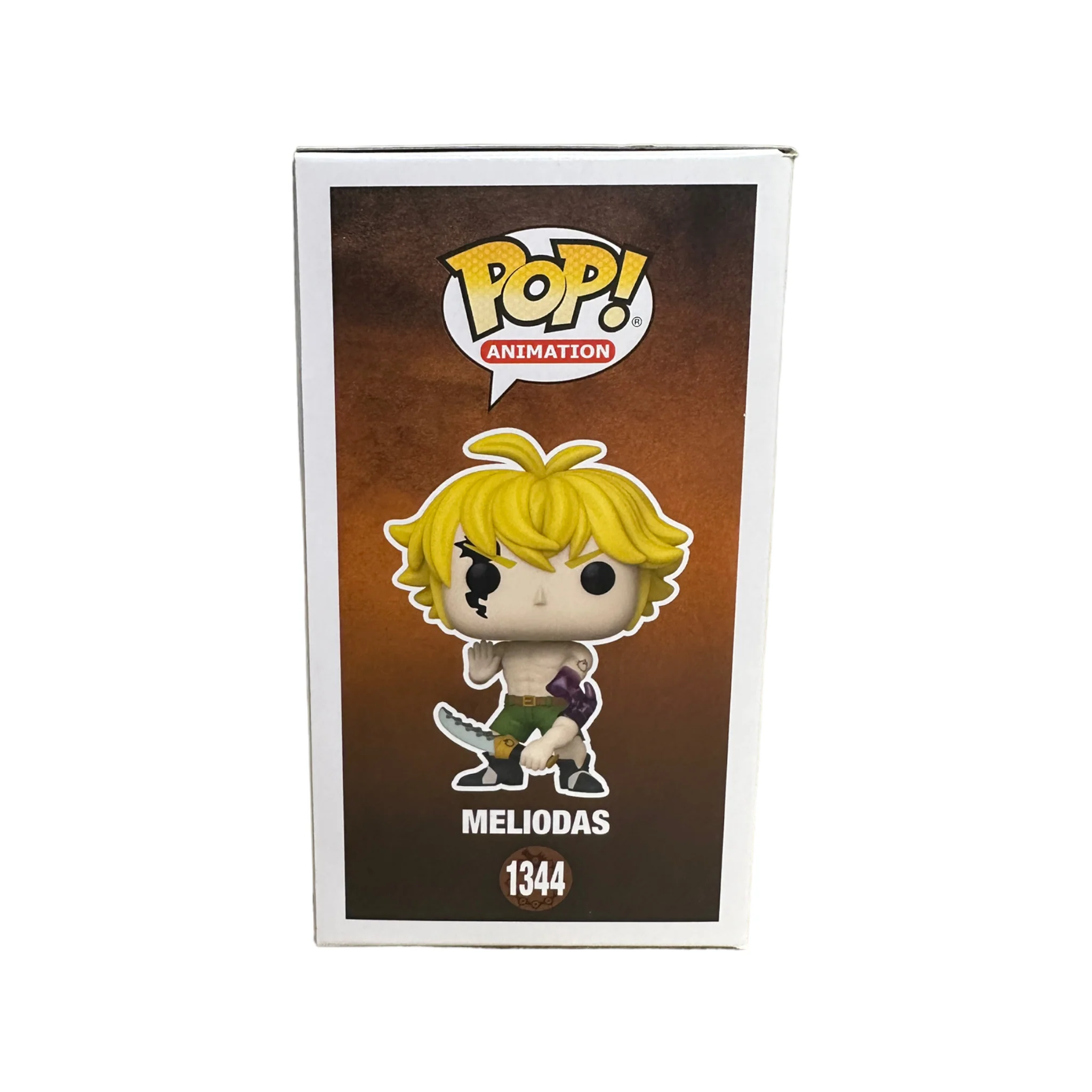 Meliodas #1344 (Demon Mode)(Glow Chase) Funko Pop! - The Seven Deadly Sins - Special Edition - Condition 7.5/10 - Image 4