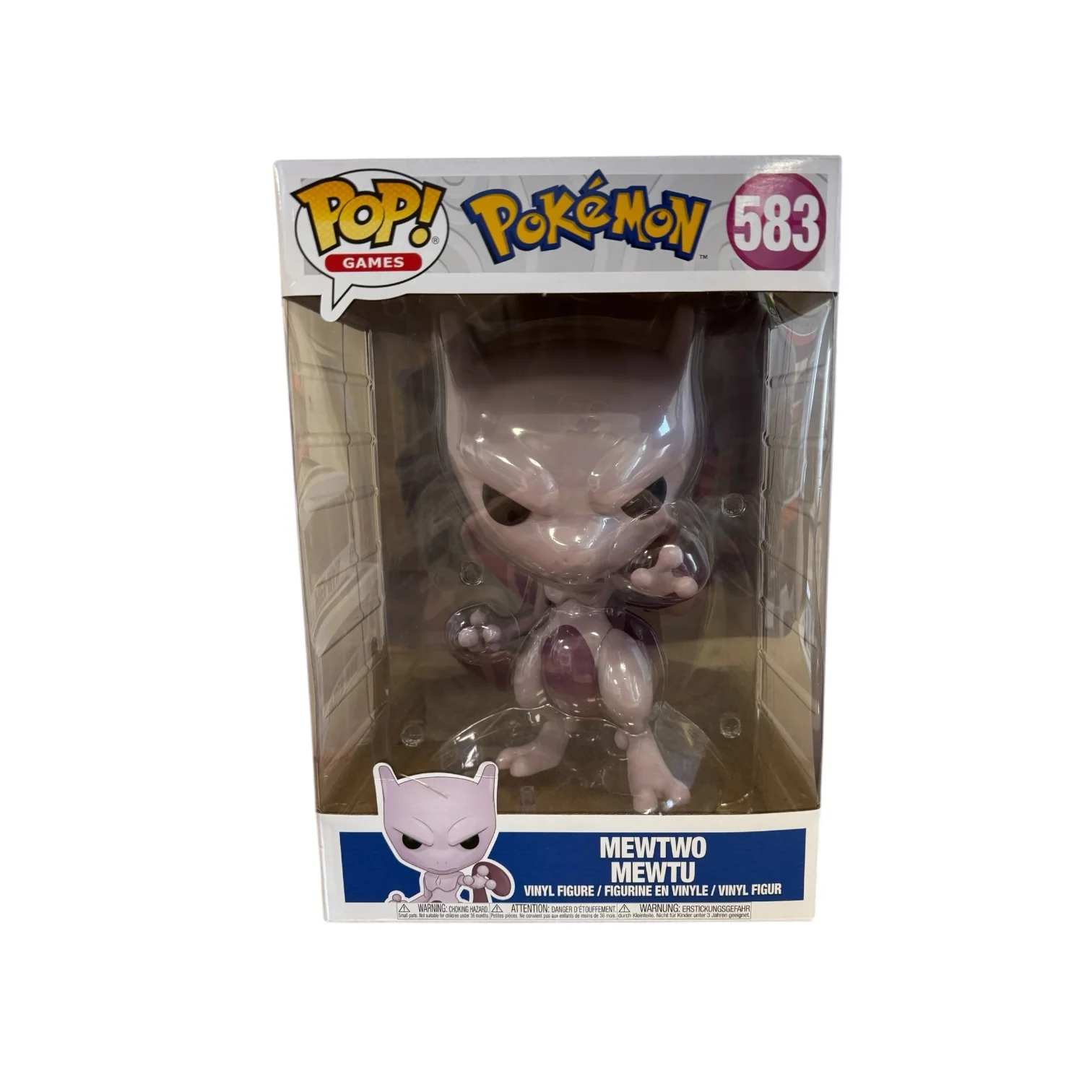 Mewtwo 10” Funko Pop! Games #583 - Pokémon