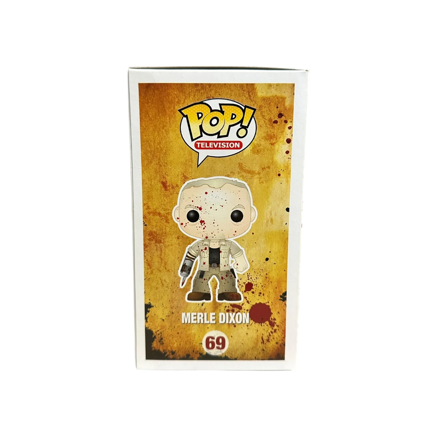 Michael Rooker Signed Merle Dixon #69 (Bloody) Funko Pop! - The Walking Dead - Tampa Bay Comic Con 2013 Exclusive - Condition 7/10 - ACOA Authenticated - Image 4