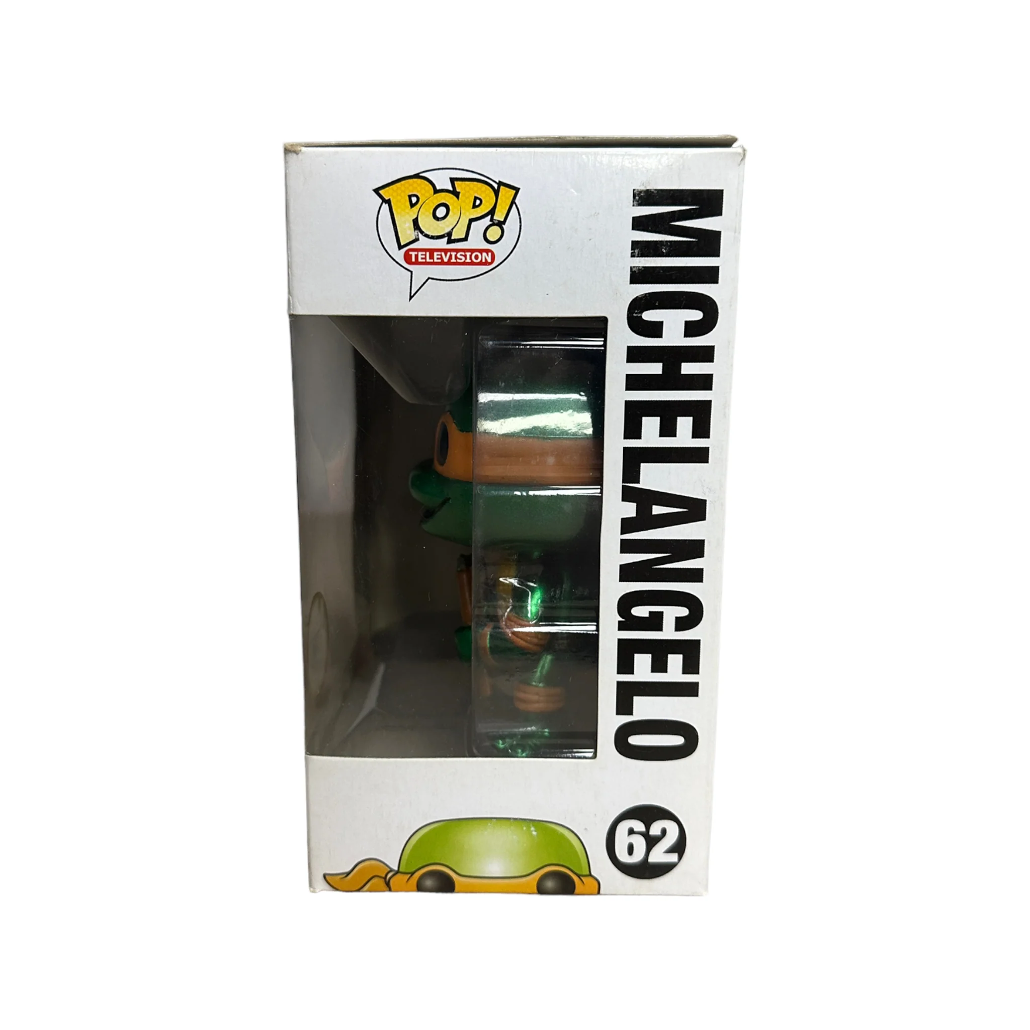 Michelangelo #62 (Metallic) Funko Pop! - Teenage Mutant Ninja Turtles - SDCC 2013 Exclusive LE1008 Pcs - Condition 6.5/10 - Image 2