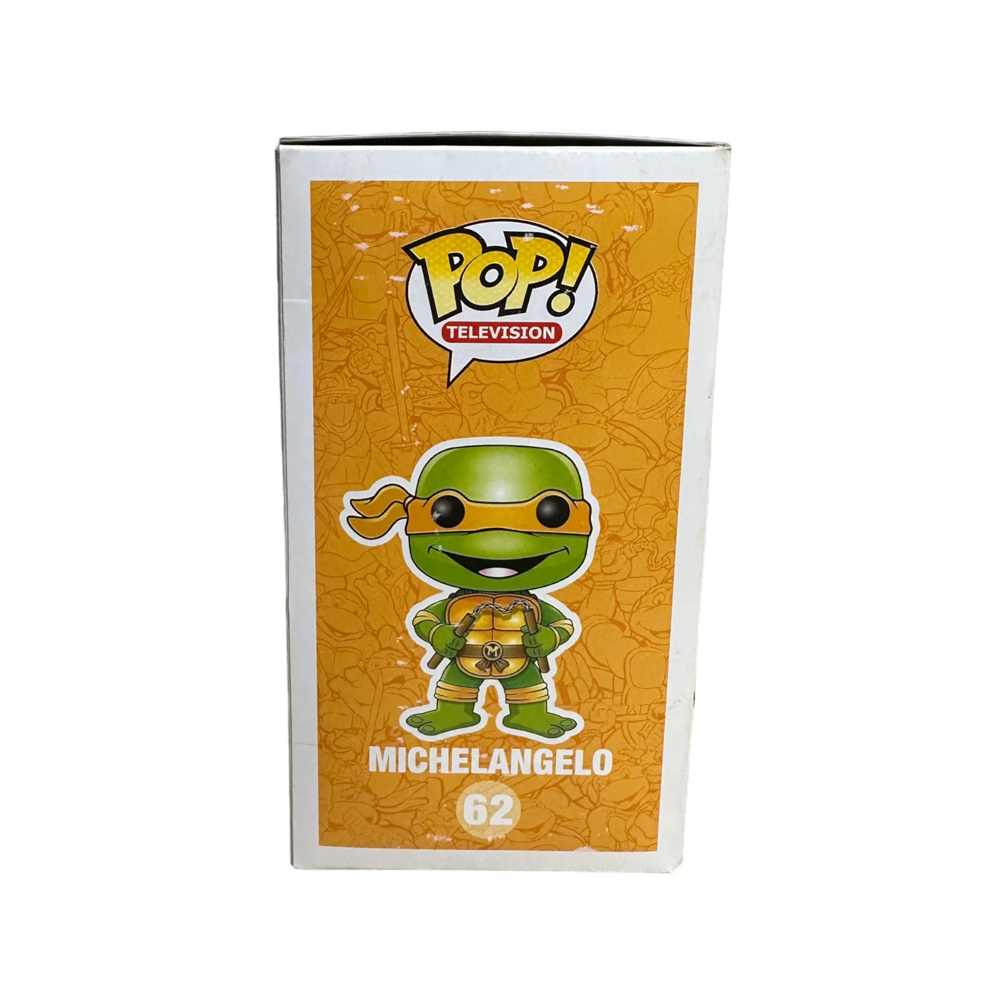 Michelangelo #62 (Metallic) Funko Pop! - Teenage Mutant Ninja Turtles - SDCC 2013 Exclusive LE1008 Pcs - Condition 6.5/10 - Image 4