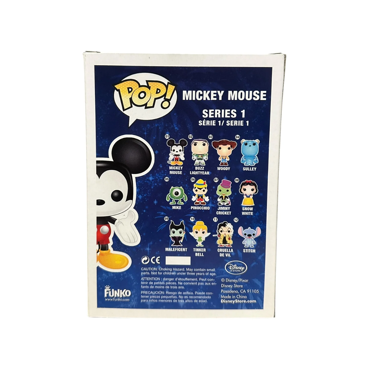 Mickey Mouse #01 (Metallic) Funko Pop! - Disney Series 1 - D23 Expo 2011 Exclusive LE480 Pcs - Condition 8.75/10 - Image 3