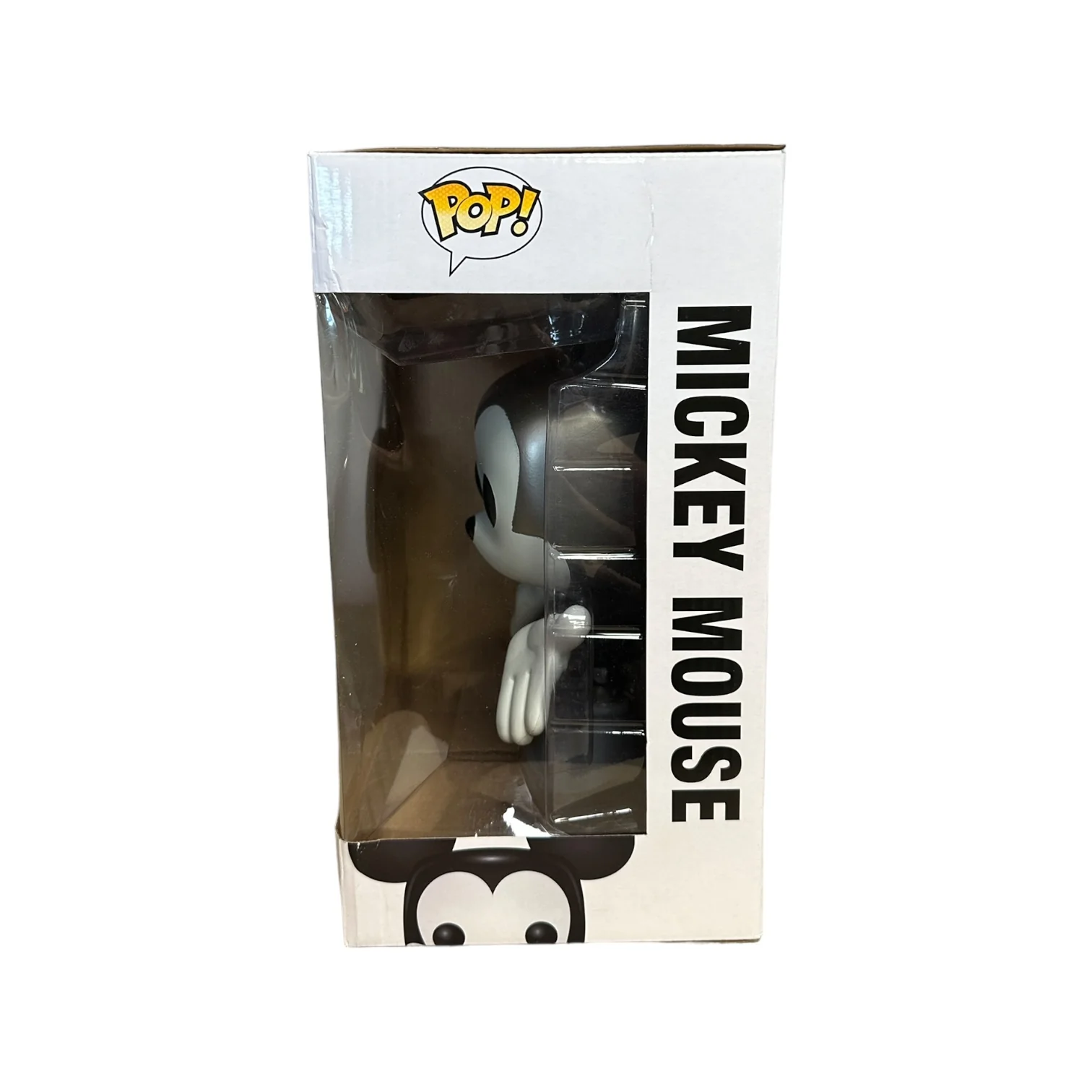 Mickey Mouse (Black & White) 9" Funko Pop! - Disney - SDCC 2012 Exclusive LE18 Pcs - Condition 6.5/10 - Image 2