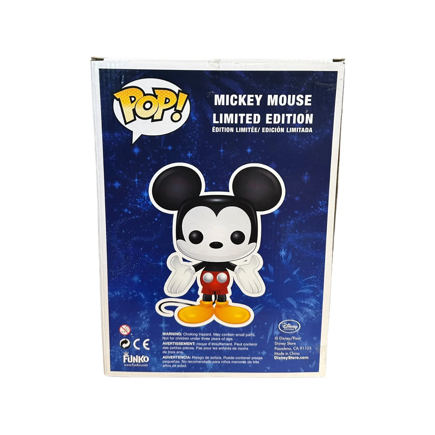 Mickey Mouse (Black & White) 9" Funko Pop! - Disney - SDCC 2012 Exclusive LE18 Pcs - Condition 6.5/10 - Image 3