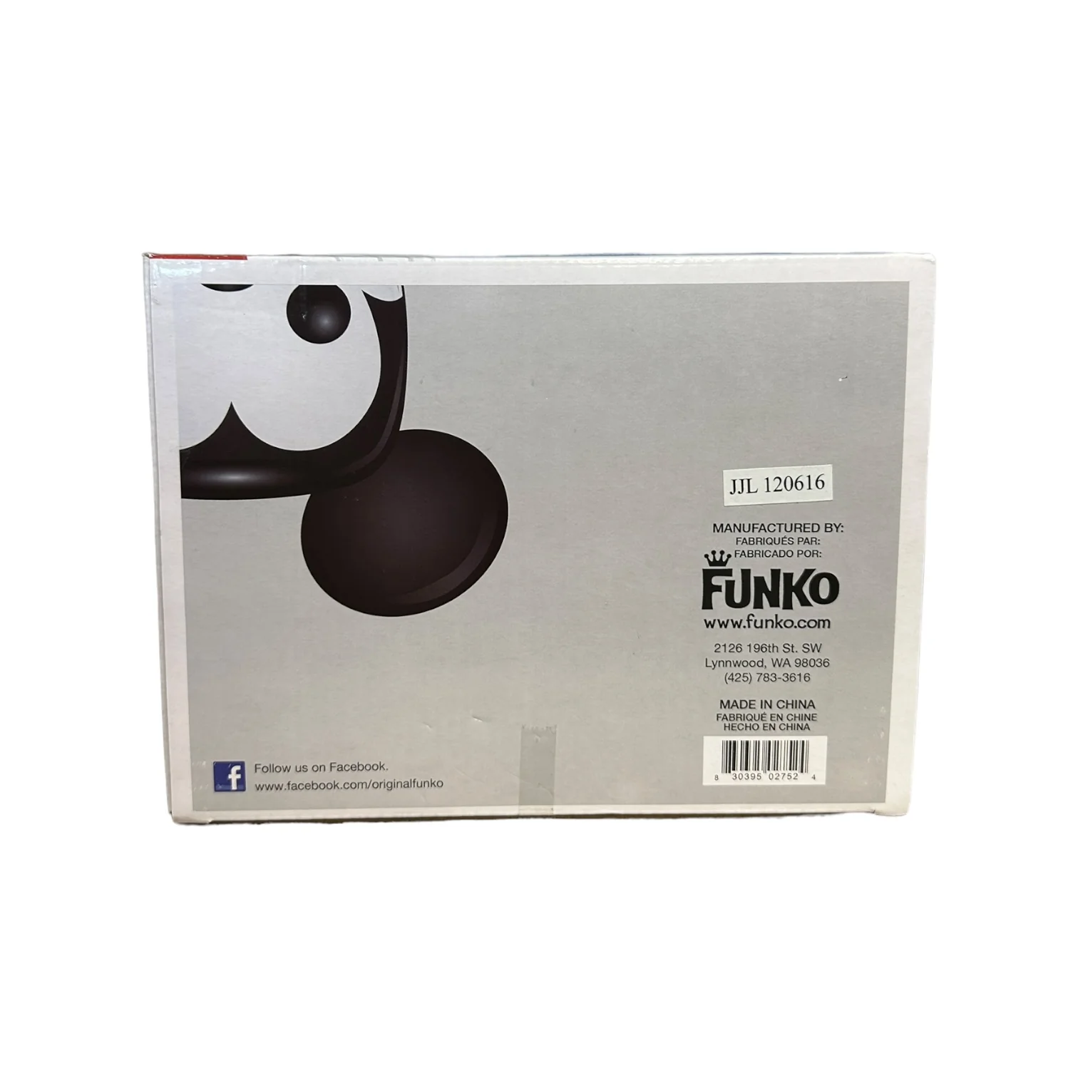 Mickey Mouse (Black & White) 9" Funko Pop! - Disney - SDCC 2012 Exclusive LE18 Pcs - Condition 6.5/10 - Image 5