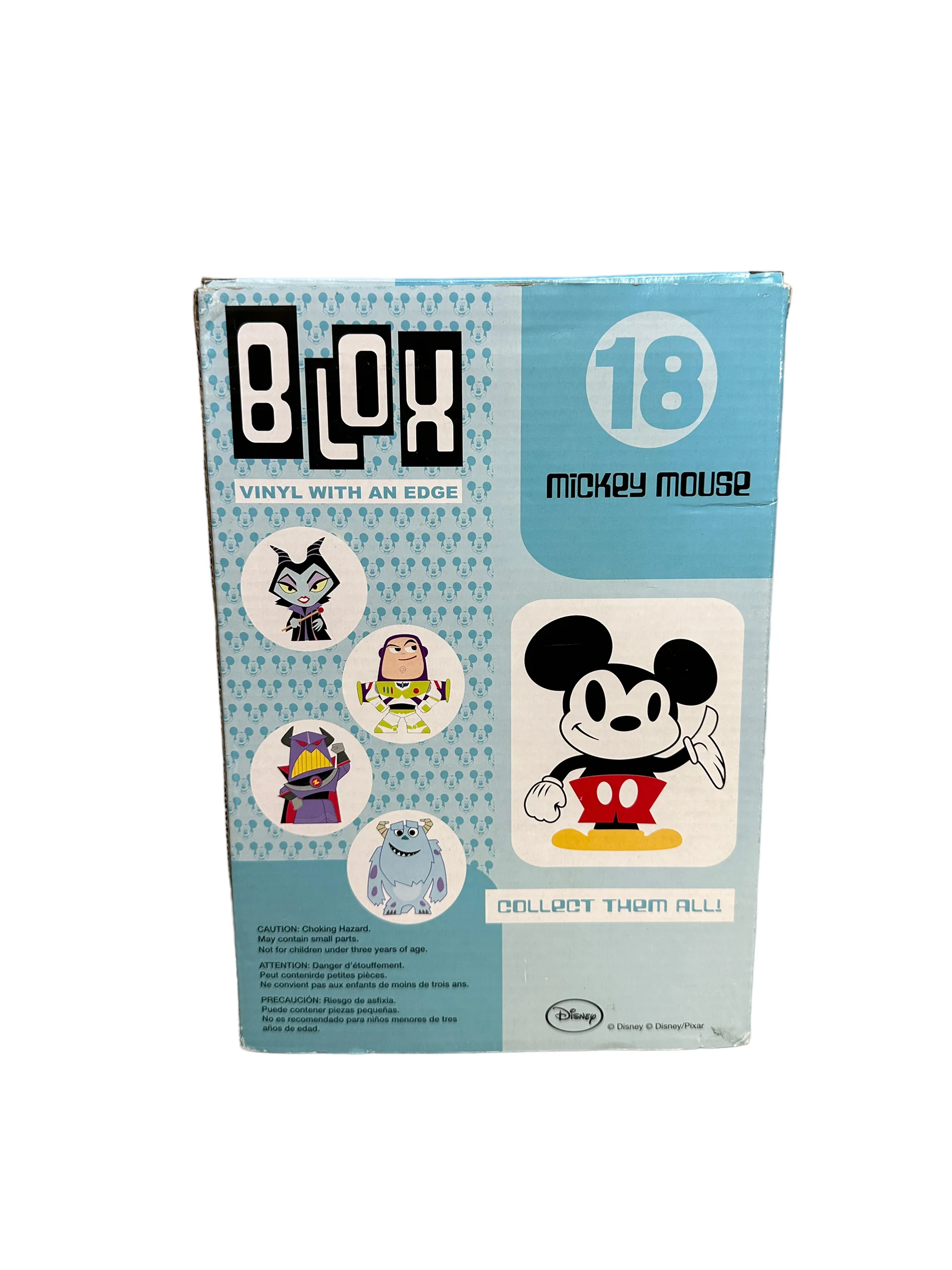 Mickey Mouse Funko Blox Vinyl Figure! - Disney - SDCC 2012 Exclusive LE480 Pcs - Condition 7/10 - Image 4