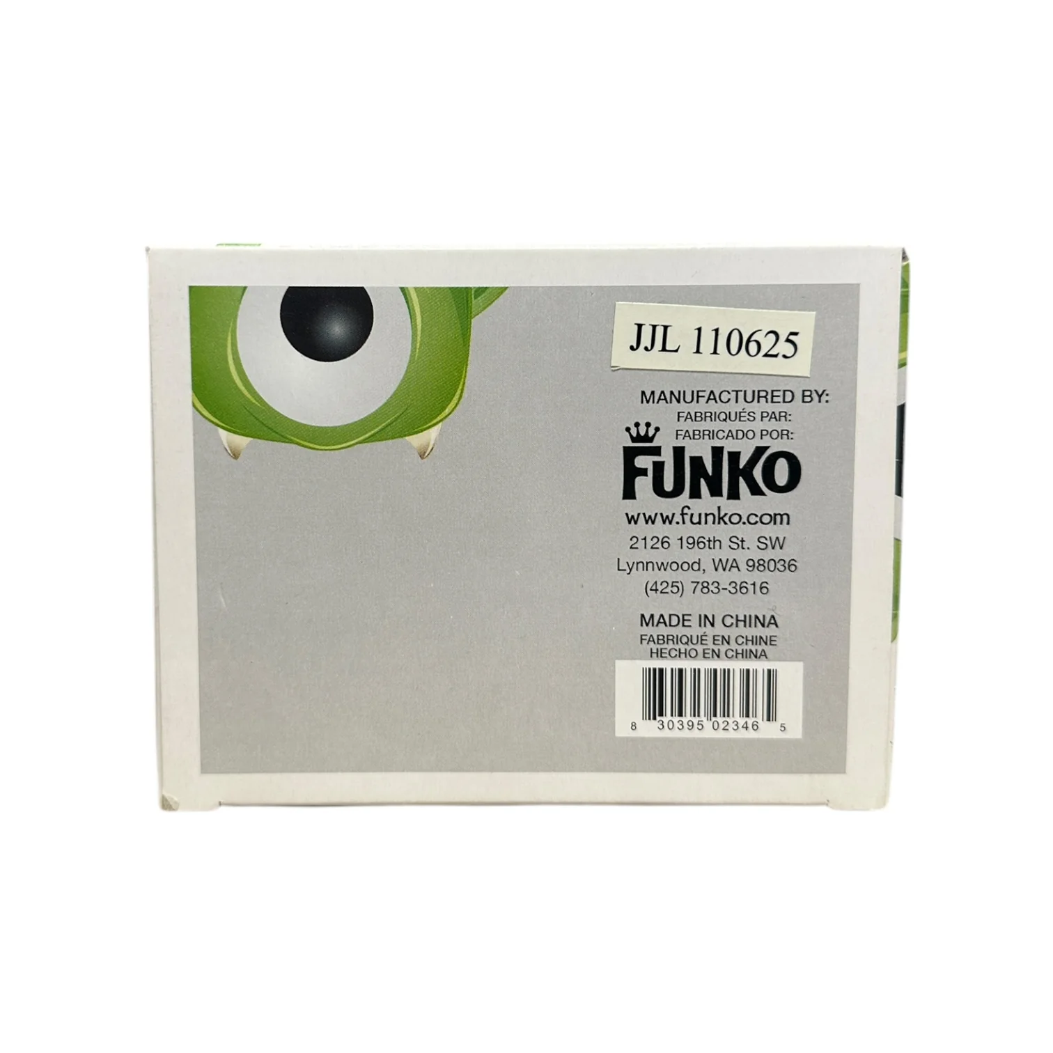Mike Wazowski #05 (Glow Chase) Funko Pop! - Disney Series 1 - SDCC 2011 Disney Store Exclusive LE480 Pcs - Condition 6.5/10 - Image 6