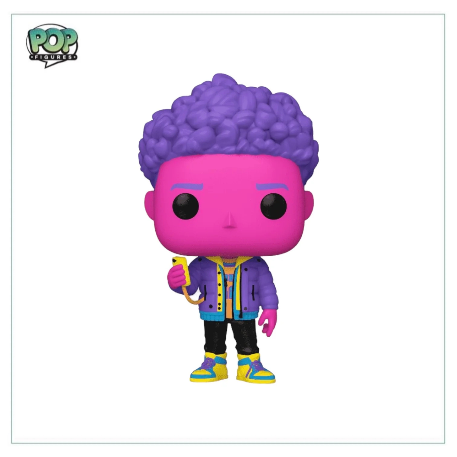 Miles Morales #1233 (Black Light) Funko Pop! - Spider-Man Across The Spider-Verse - Target Exclusive - Image 2