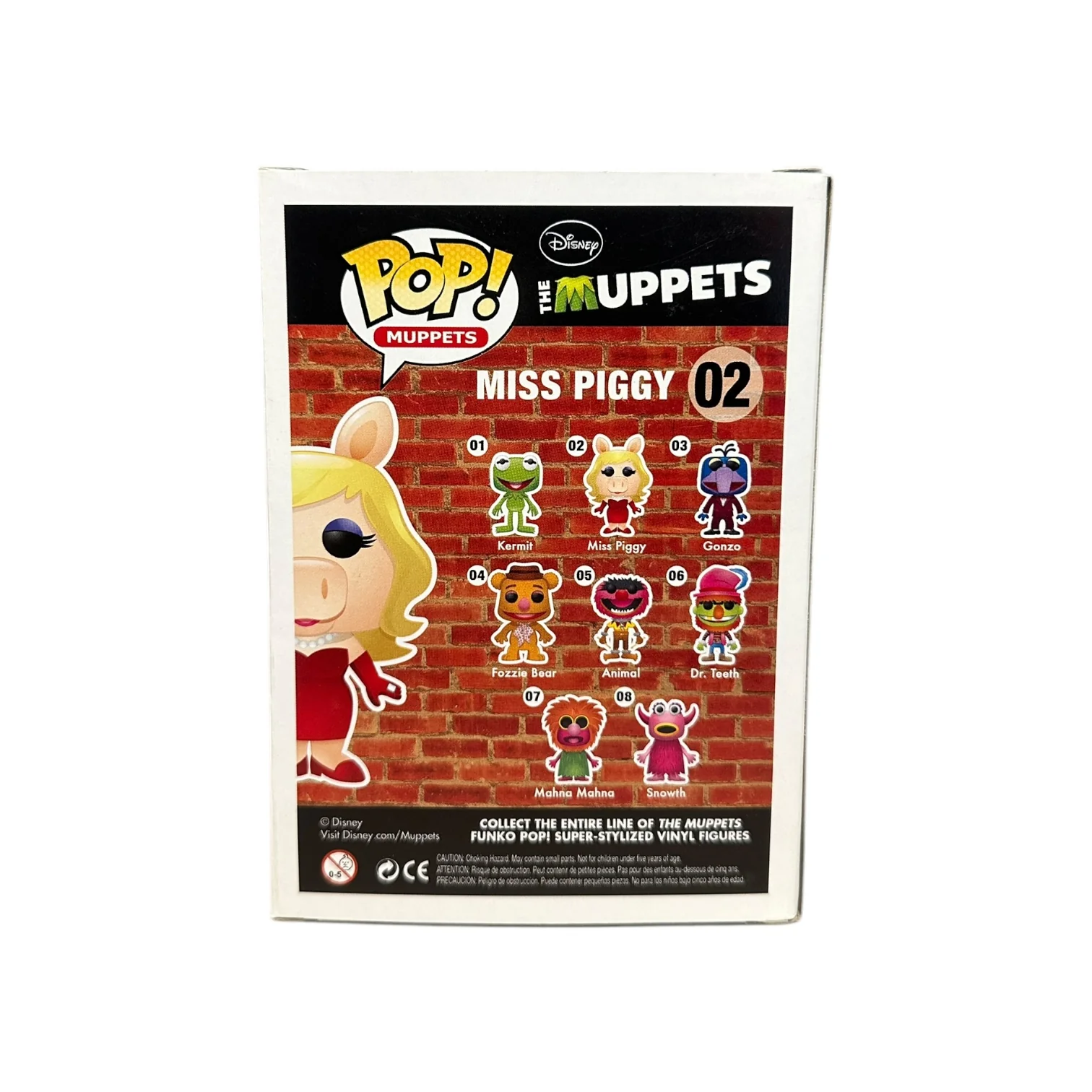 Miss Piggy #02 (Metallic) Funko Pop! - The Muppets - SDCC 2013 Exclusive LE480 Pcs - Condition 8.5/10 - Image 3