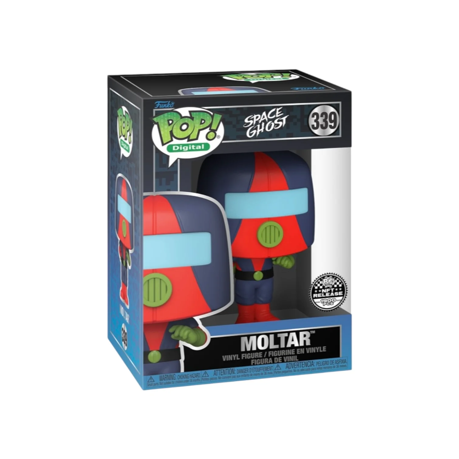 Moltar #339 Funko Pop! - Space Ghost - NFT Release Exclusive LE1900 Pcs