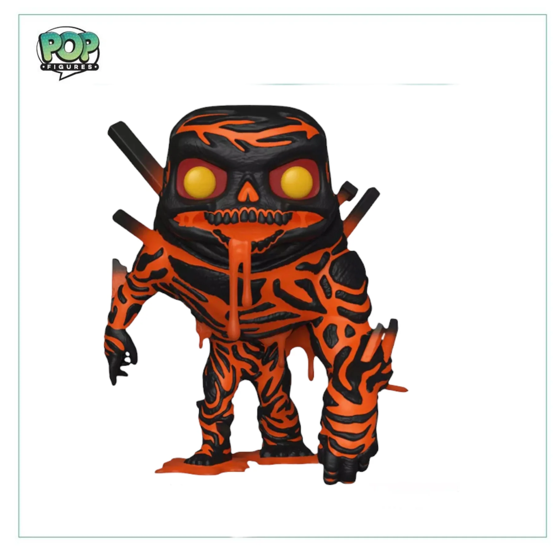 Molten Man (Glows In The Dark) #474 Funko Pop! Spider-Man Far From Home, Special Edition - Image 2