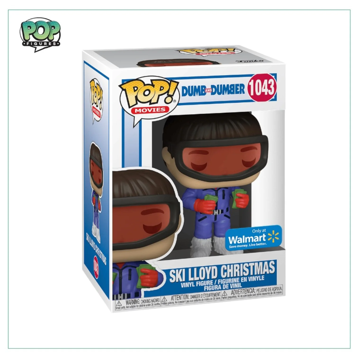 Ski Lloyd Christmas #1043 Funko Pop! Dumb & Dumber - Walmart Exclusive