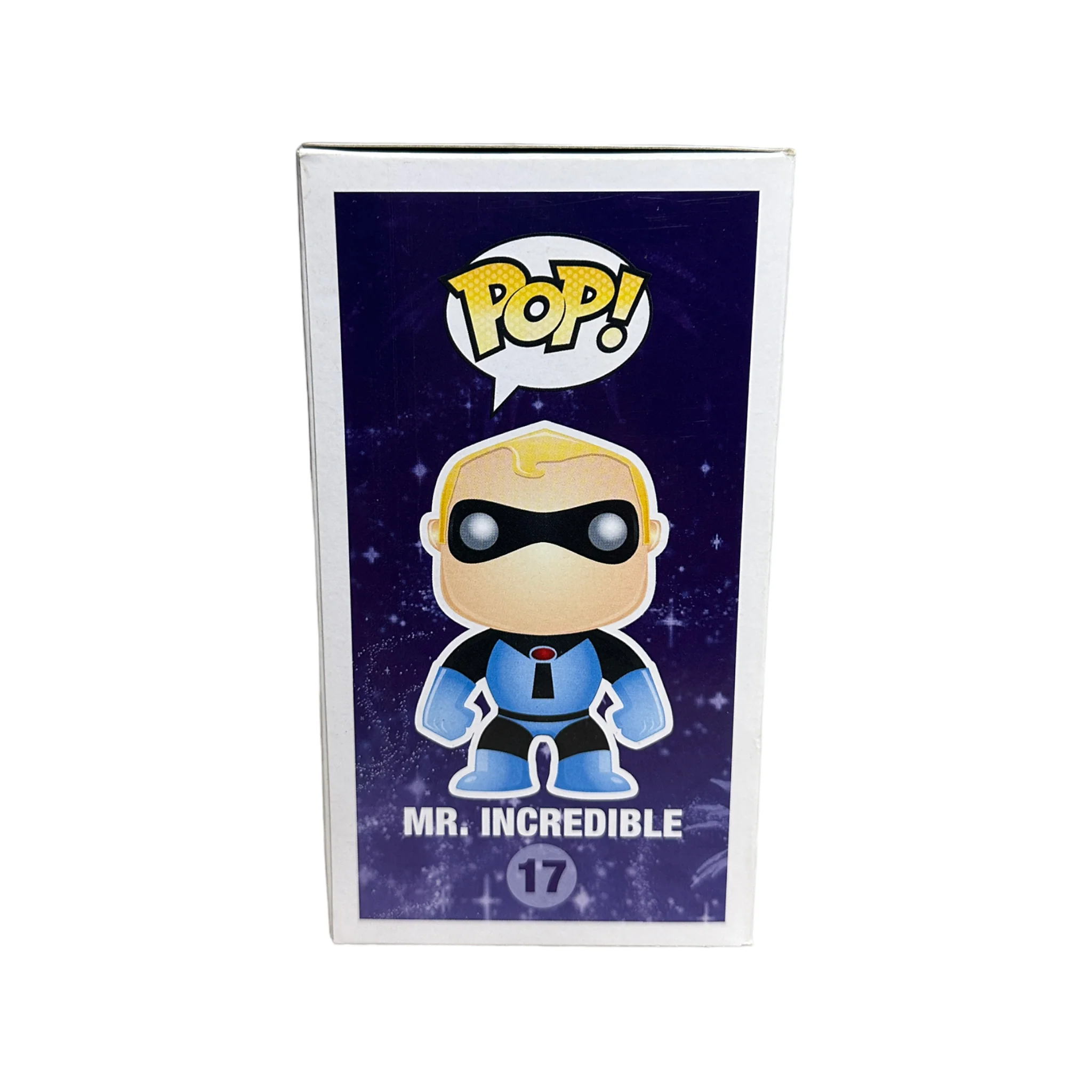 Mr. Incredible #17 (Blue Suit) Funko Pop! - Disney Series 2 - Disney Store SDCC 2011 Exclusive LE480 Pcs - Condition 7.5/10 - Image 4