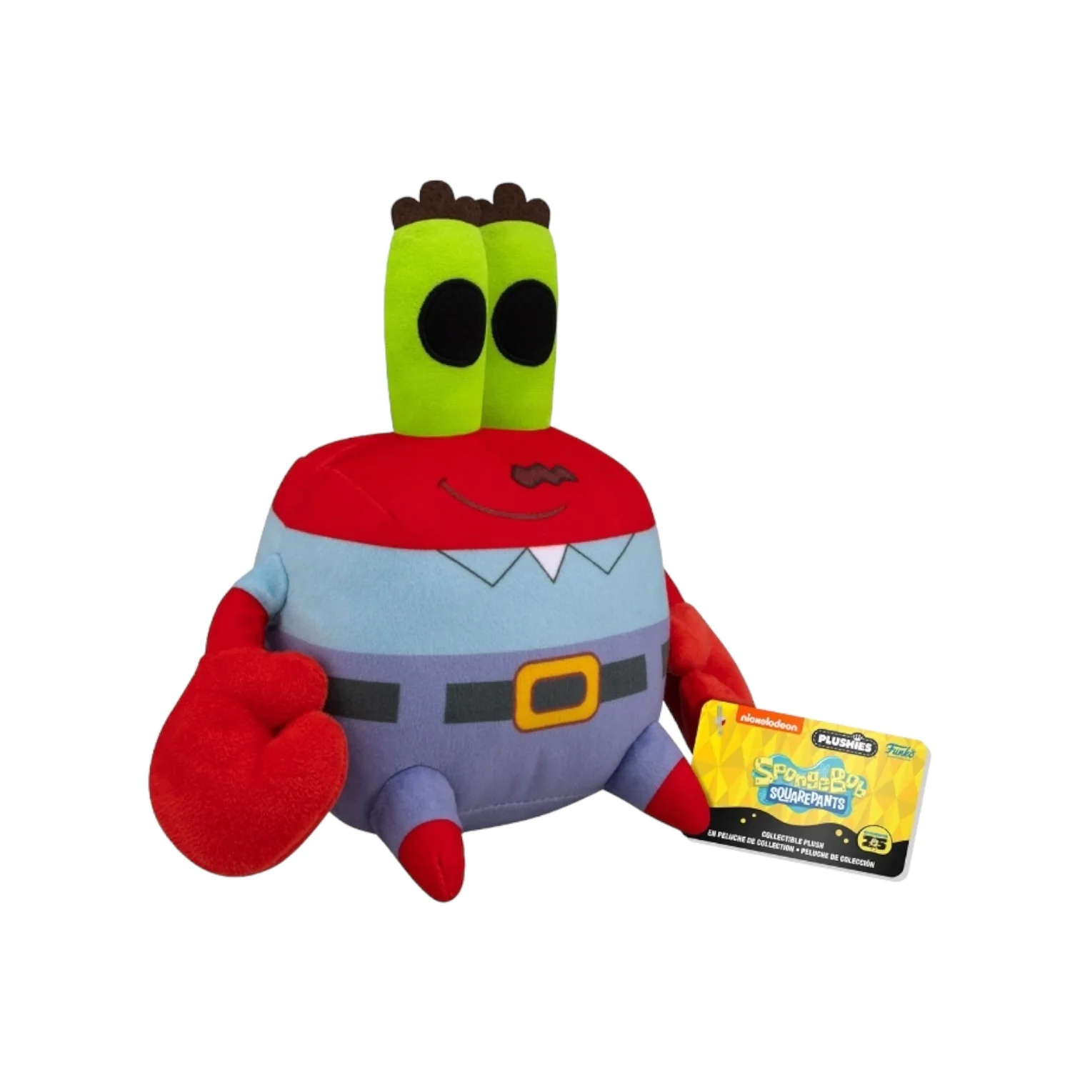 Mr Krabs 7" Funko Plush - Spongebob Squarepants 25th Anniversary - Image 2