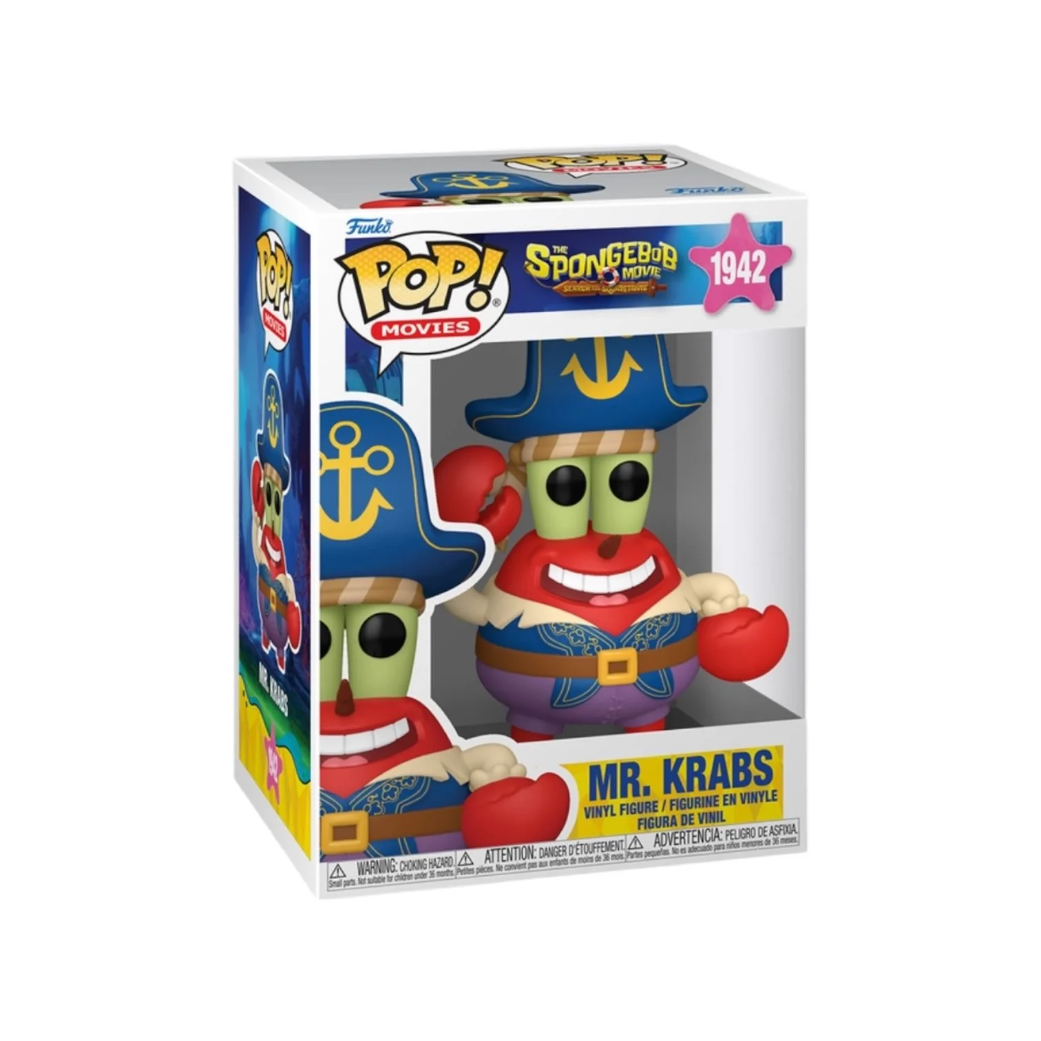 Mr Krabs (Pirate) #1942 Funko Pop - The Spongebob Movie: Search for Squarepants