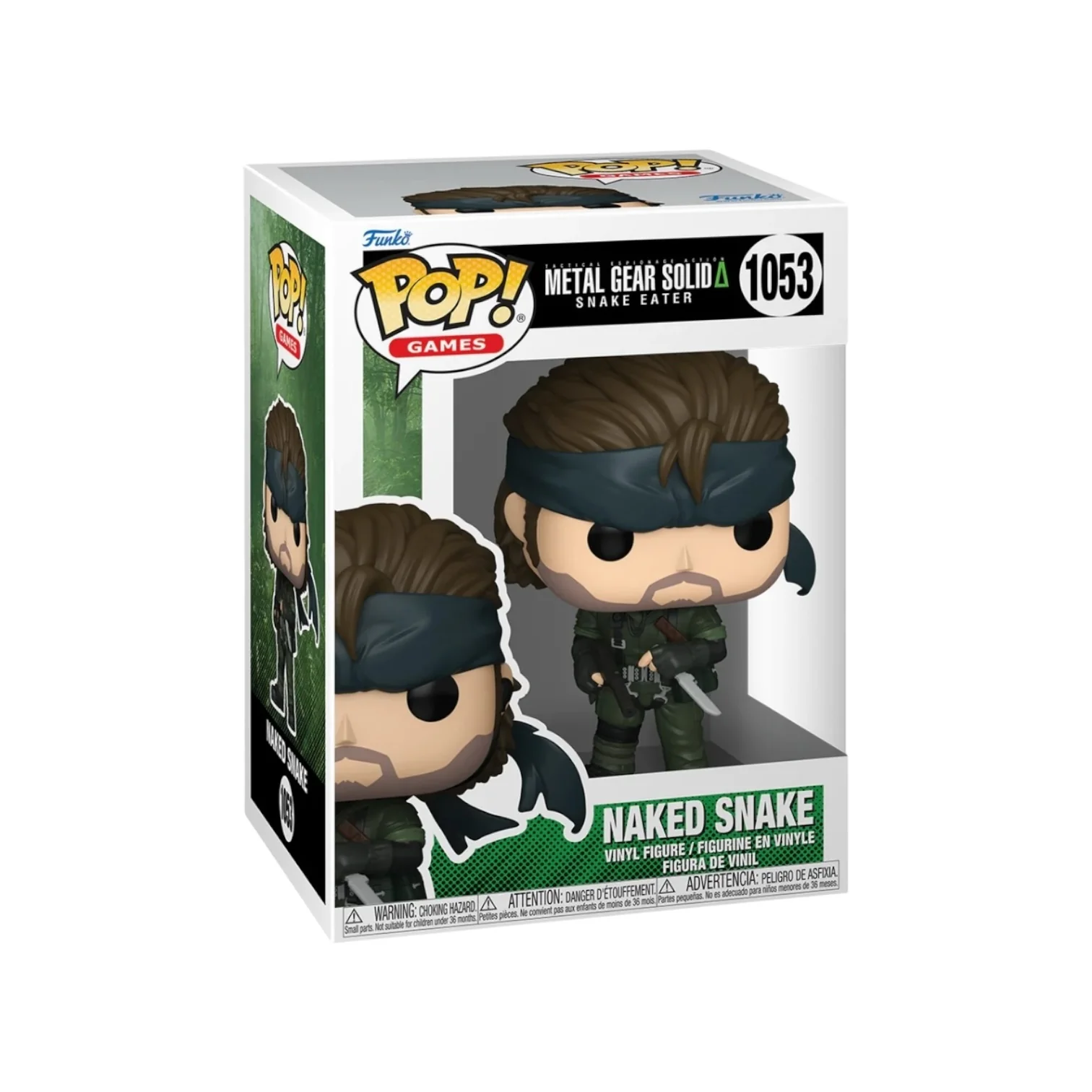 Naked Snake #1053 Funko Pop - Metal Gear Solid: Snake Eater