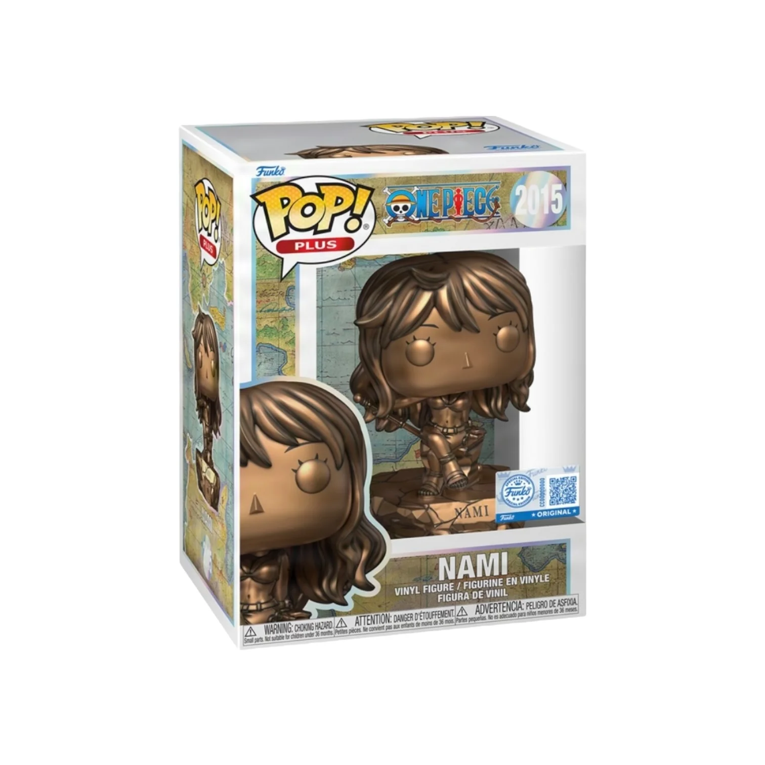 Nami #2015 (Bronze Statue) Funko Pop! Plus - One Piece - Funko Shop Exclusive