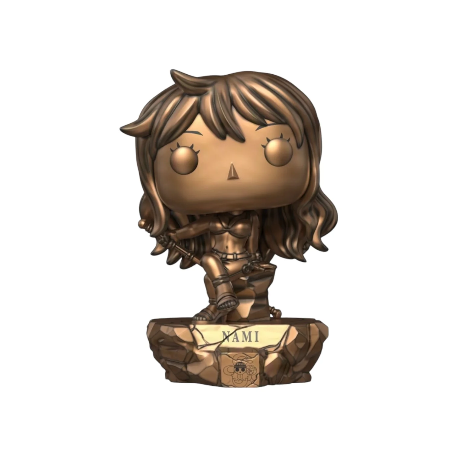 Nami #2015 (Bronze Statue) Funko Pop! Plus - One Piece - Funko Shop Exclusive - Image 2