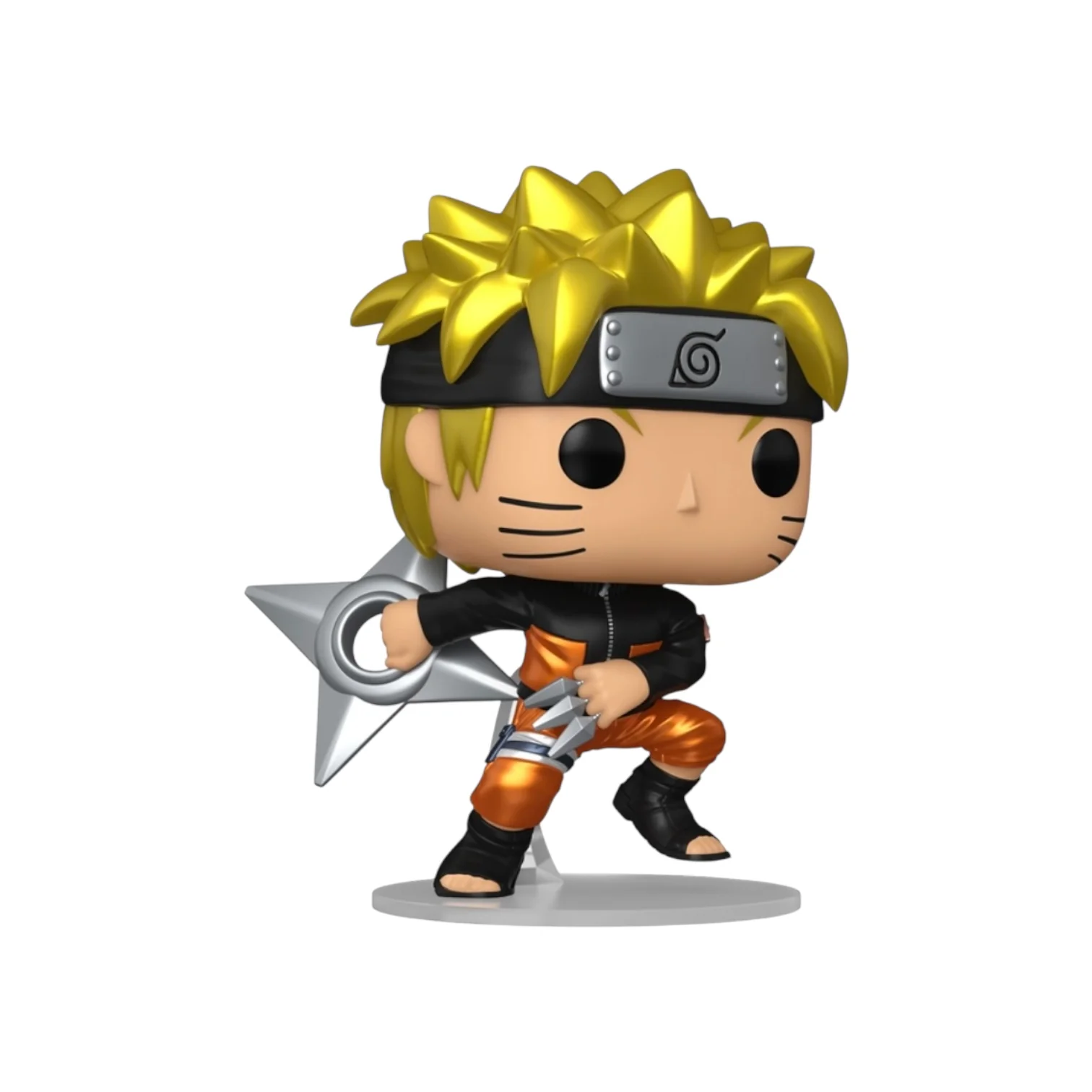 Naruto Uzumaki #1843 (Metallic Chase) Funko Pop! - Naruto Shippuden - Image 2