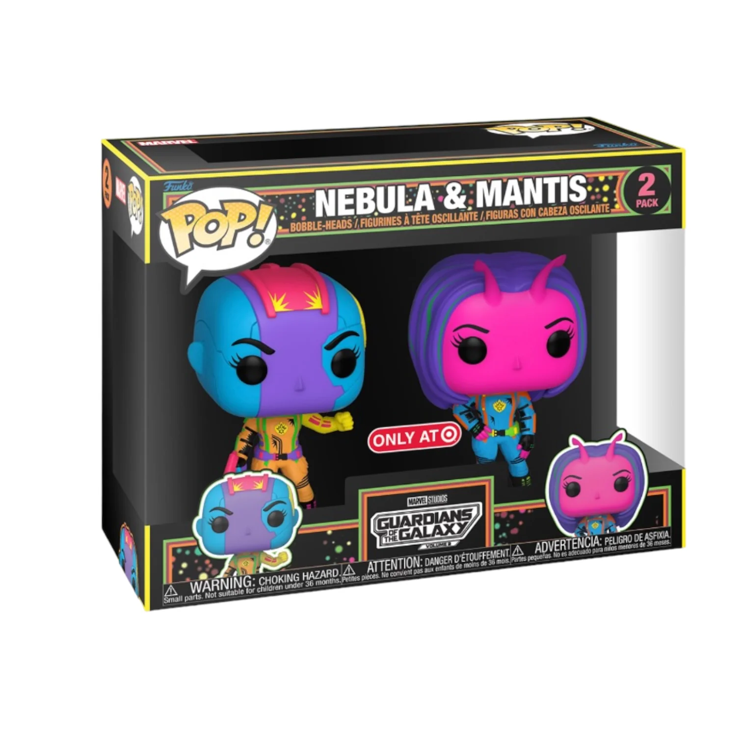 Nebula & Mantis 2 Pack Funko Pop! - Guardians of the Galaxy Vol 3 - Target Exclusive