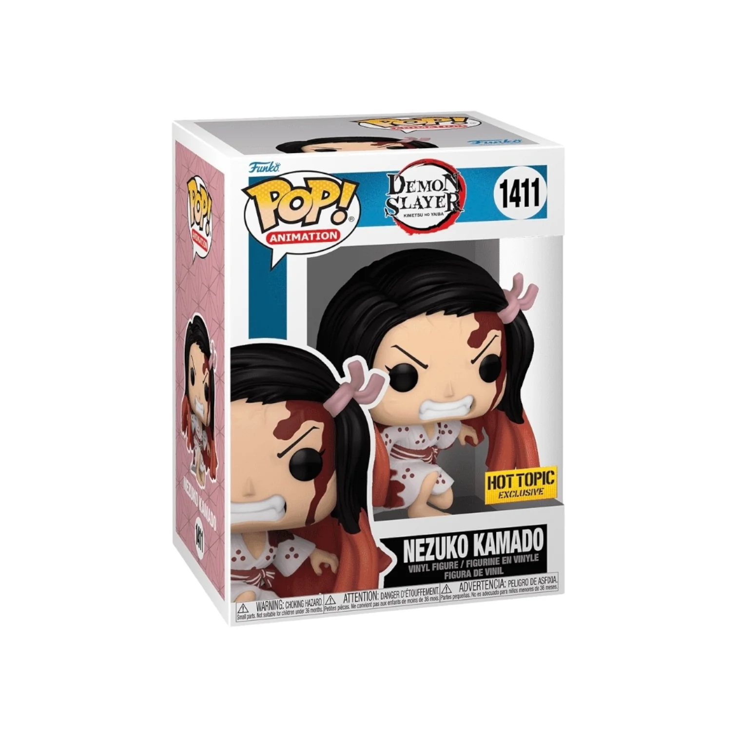 Nezuko Kamado #1411 Funko Pop! - Demon Slayer - Hot Topic Exclusive