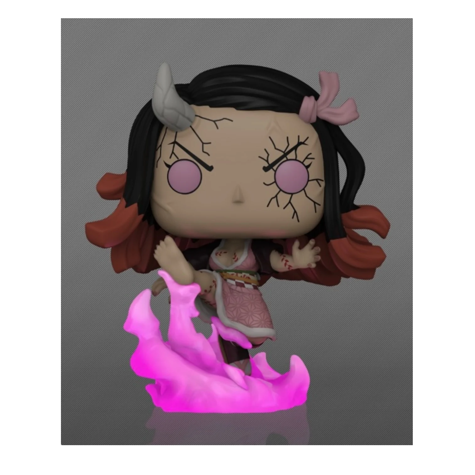 Nezuko Kamado #1663 (Glows in the Dark) Funko Pop! Plus - Demon Slayer - Funko Shop Exclusive - Image 2