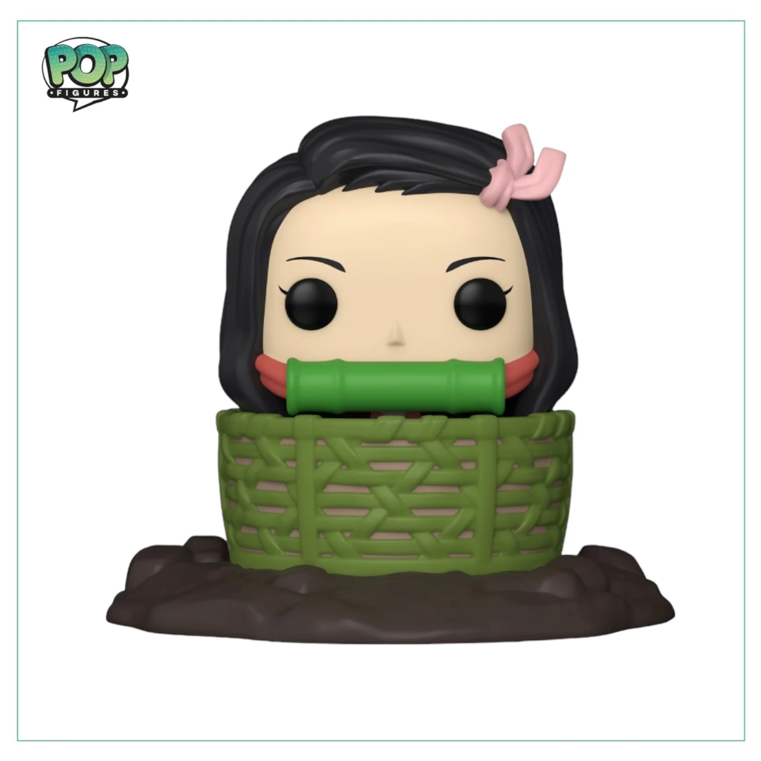 Nezuko Kamado in Basket #1309 Deluxe Funko Pop! - Demon Slayer - Hot Topic Exclusive - Image 2