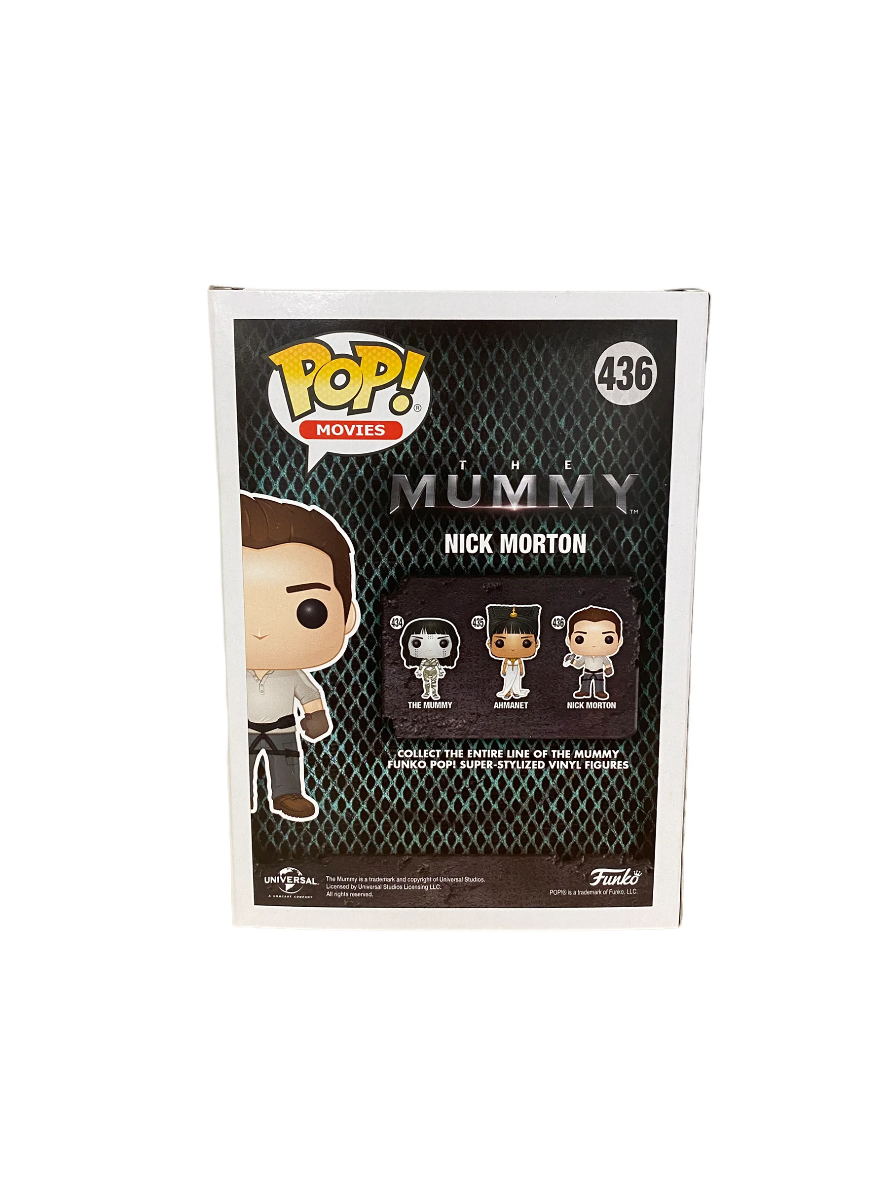 Nick Morton #436 Funko Pop! - The Mummy - 2017 Pop! - Condition 6/10 - Image 3