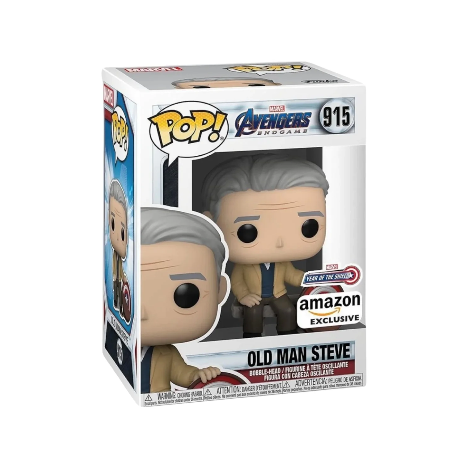 Old Man Steve #915 Funko Pop! - Avengers: Endgame - Amazon Exclusive