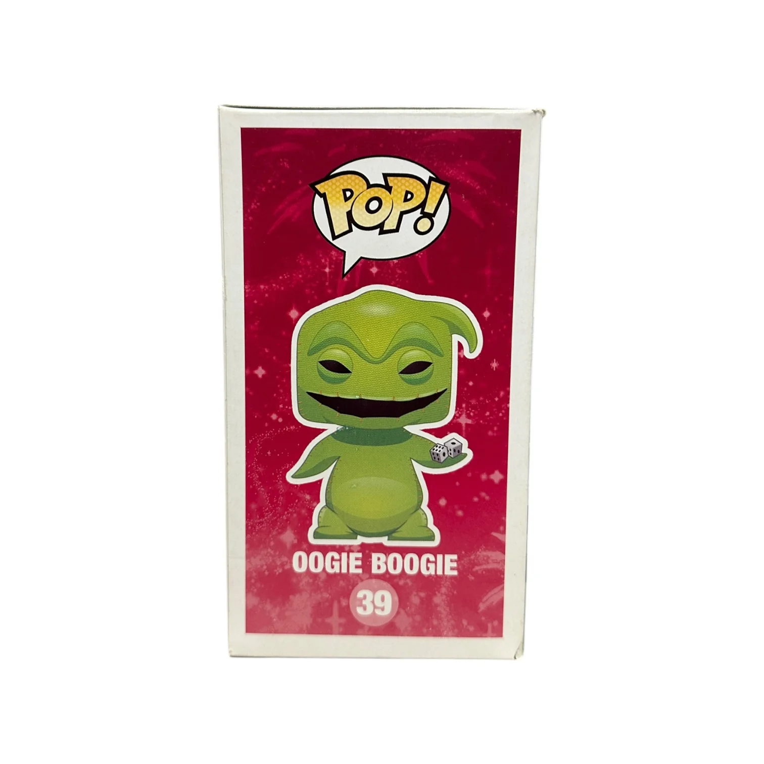 Oogie Boogie #39 (Glows in the Dark) Funko Pop! - Disney Series 4 - SDCC 2012 Disney Store Exclusive LE480 Pcs - Condition 7.5/10 - Image 4