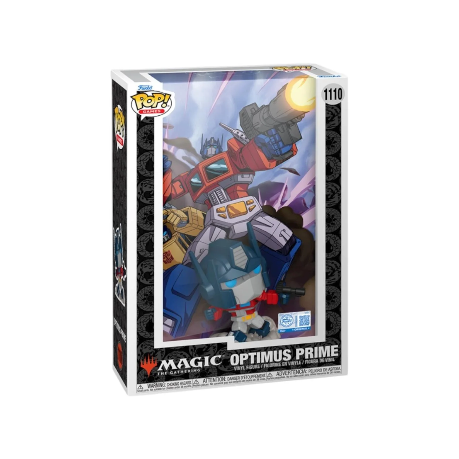 Optimus Prime #1110 Funko Comic Cover Pop - Magic The Gathering