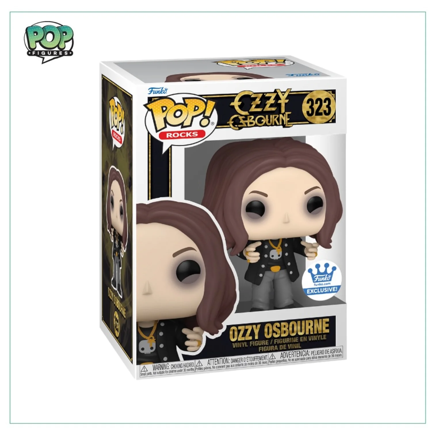 Ozzy Osbourne #323 Funko Pop! - Rocks - Funko Shop Exclusive