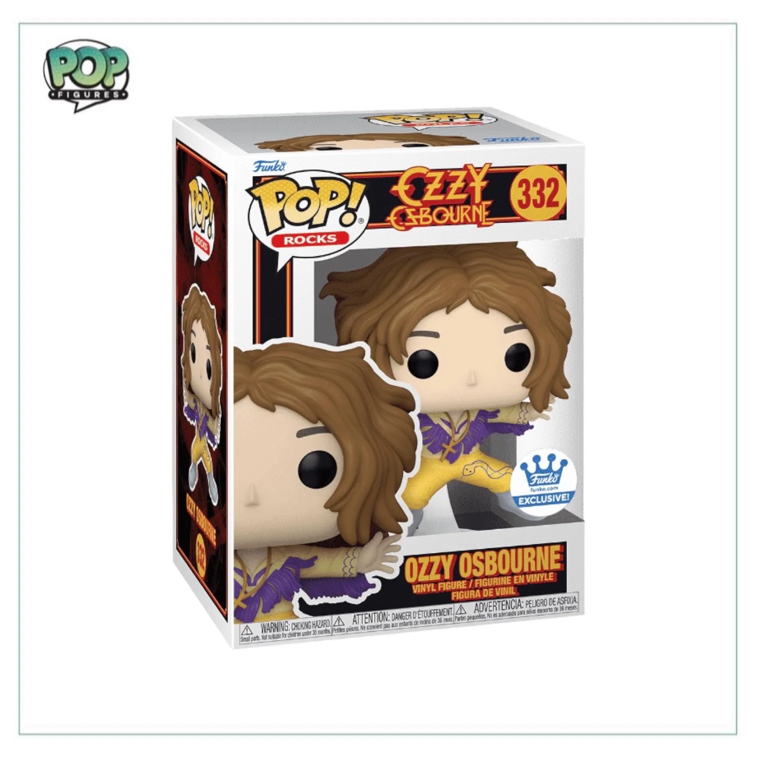 Ozzy Osbourne #332 Funko Pop! - Rocks - Funko Shop Exclusive