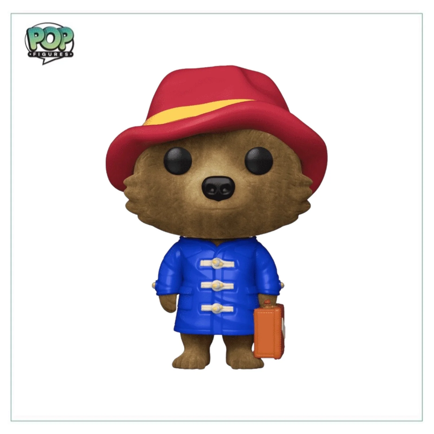Paddington with Suitcase #1435 (Flocked) Funko Pop! - Paddington - Amazon Exclusive - Image 2