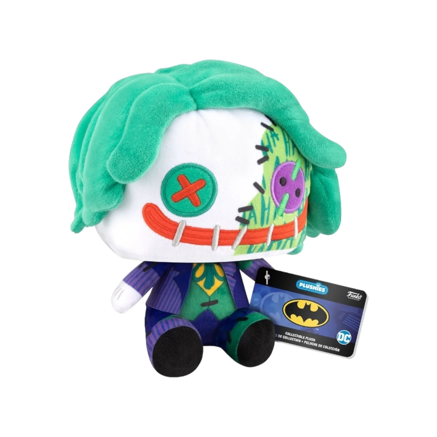 Patchwork Joker 7" Funko Plush - DC Comics - Image 2