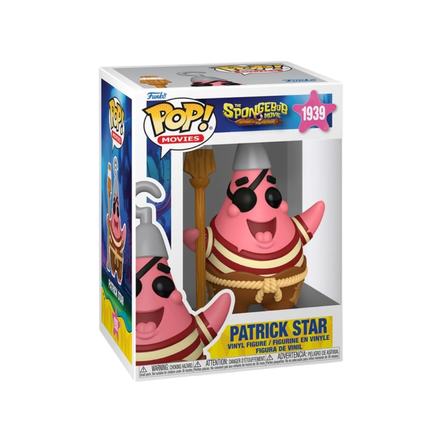 Patrick Star (Pirate) #1939 Funko Pop - The Spongebob Movie: Search for Squarepants