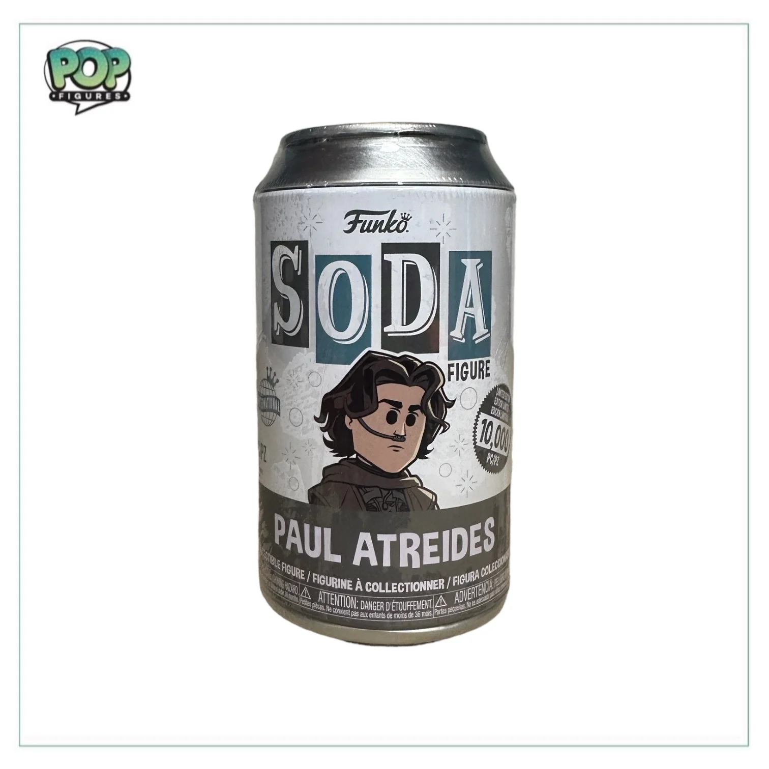 Paul Atreides Funko Soda Vinyl Figure! - Dune (2020) - International LE10000 Pcs - Chance of Chase
