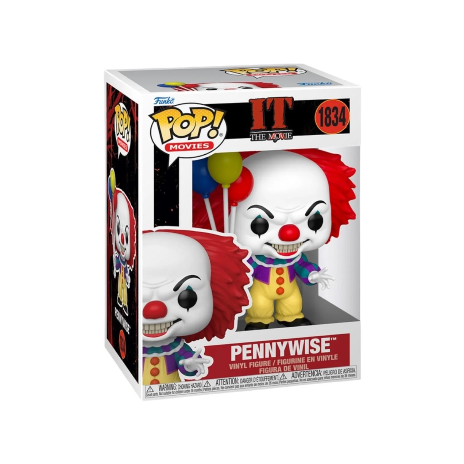 Pennywise #1834 Funko Pop - IT : The Movie - PREORDER