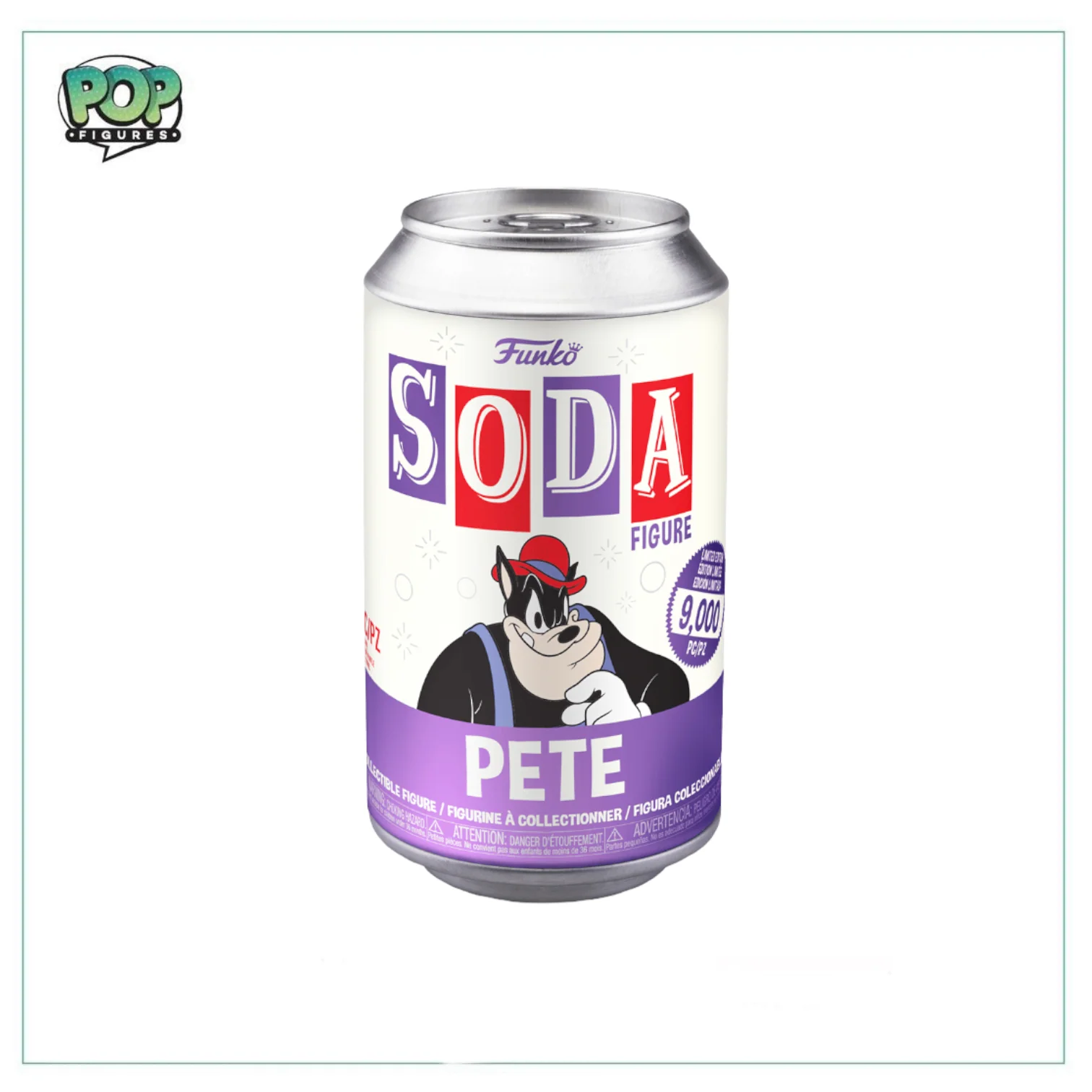Pete Funko Soda Vinyl Figure! - Disney - LE9000 Pcs - Chance Of Chase
