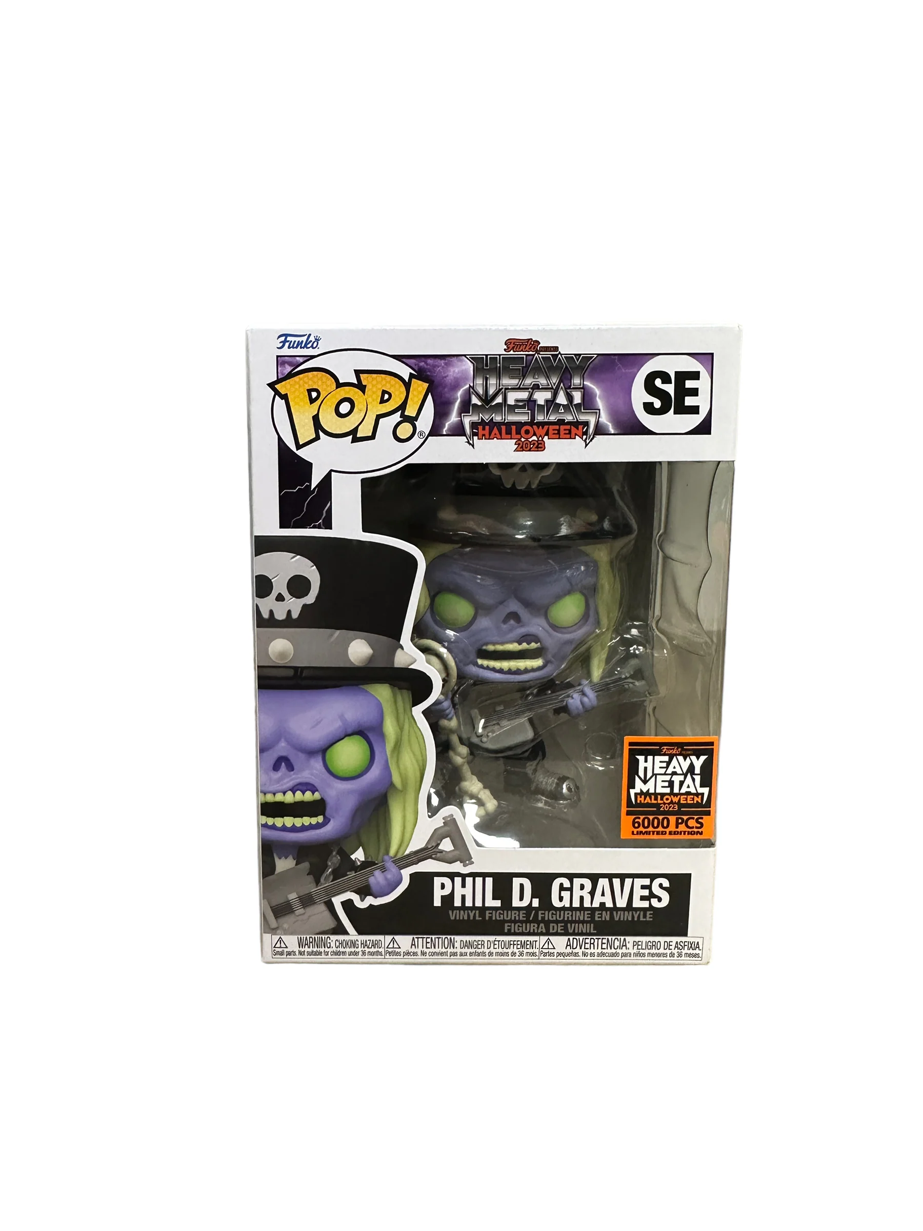 Phil D. Graves Funko Pop! - Heavy Metal Halloween 2023 Exclusive LE6000 Pcs - Condition 9/10 - Image 2