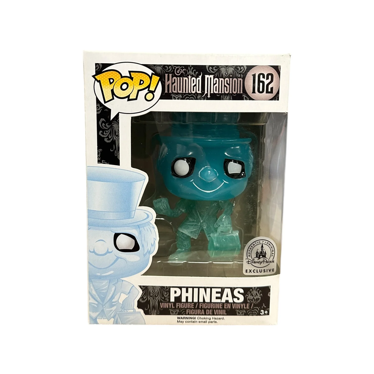 Phineas #162 Funko Pop! - The Haunted Mansion - Disney Parks Exclusive - Condition 7.5/10