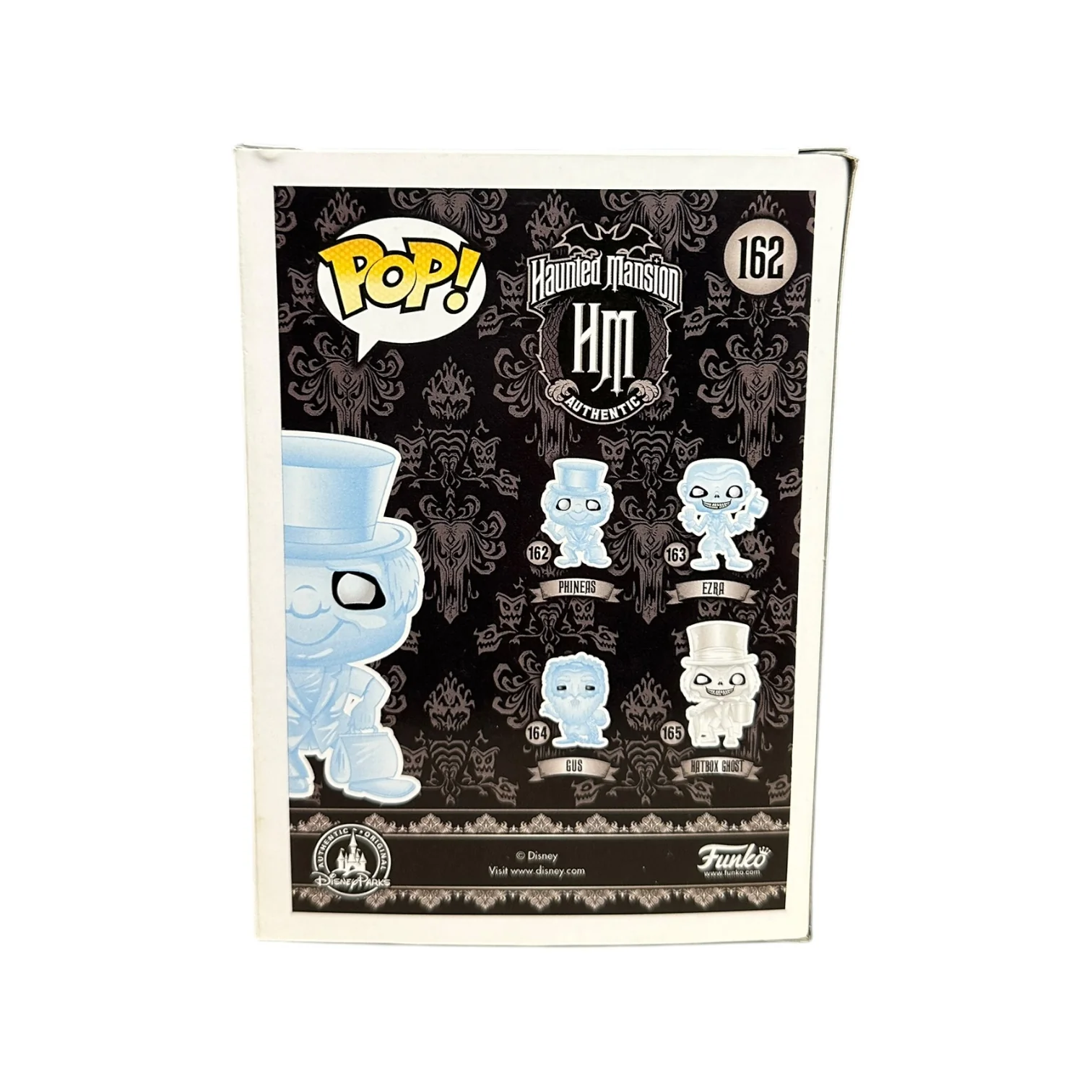 Phineas #162 Funko Pop! - The Haunted Mansion - Disney Parks Exclusive - Condition 7.5/10 - Image 3