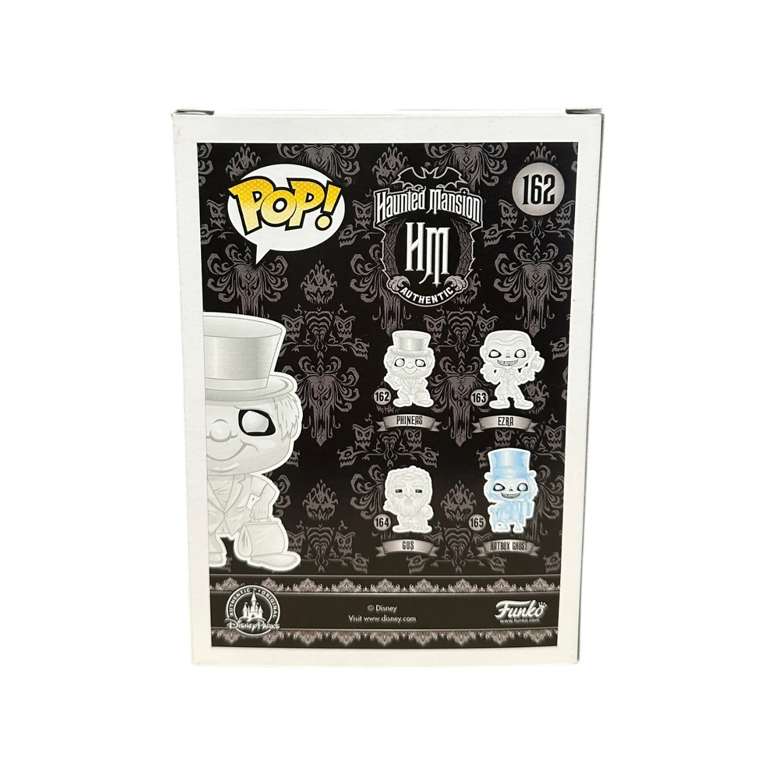 Phineas #162 (Glows in the Dark) Funko Pop! - The Haunted Mansion - SDCC 2016 Exclusive LE1000 Pcs - Condition 8.75/10 - Image 3