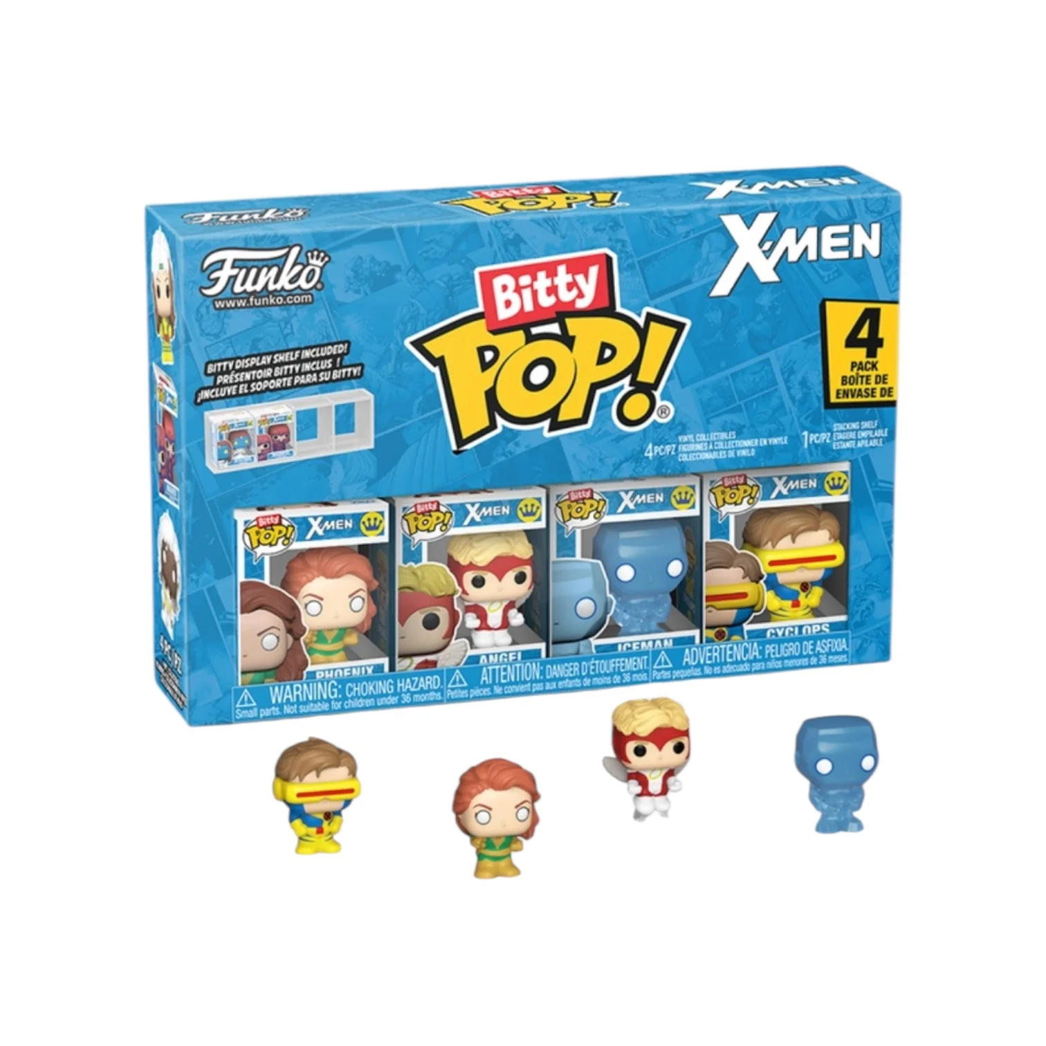 Phoenix Funko 4 Pack Bitty Pop - X-Men - Chance of Chase
